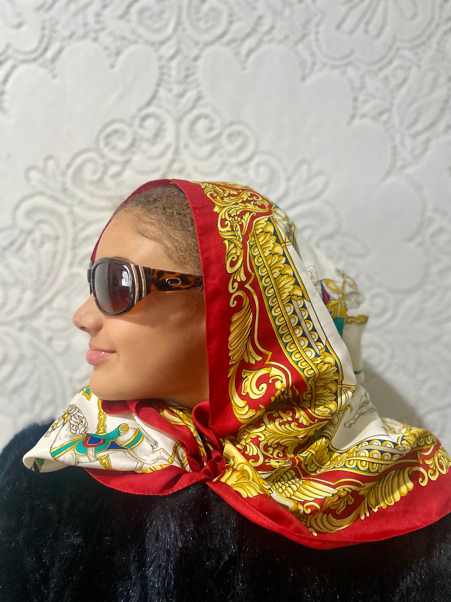 Vintage Carousel Scarf