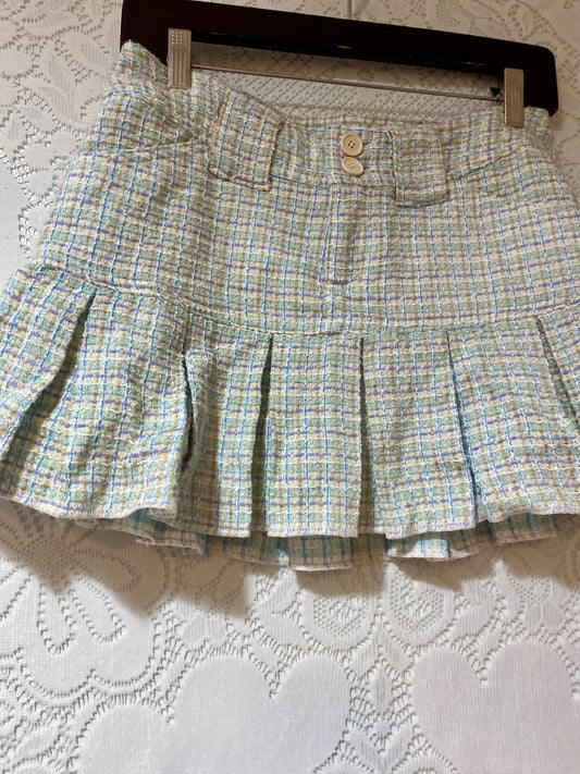 Vintage Aeropostale plaid mini skirt