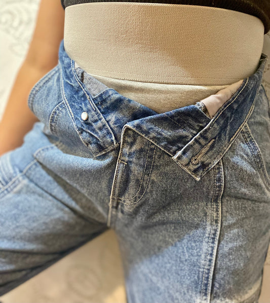 Maniére de voir zip back jeans