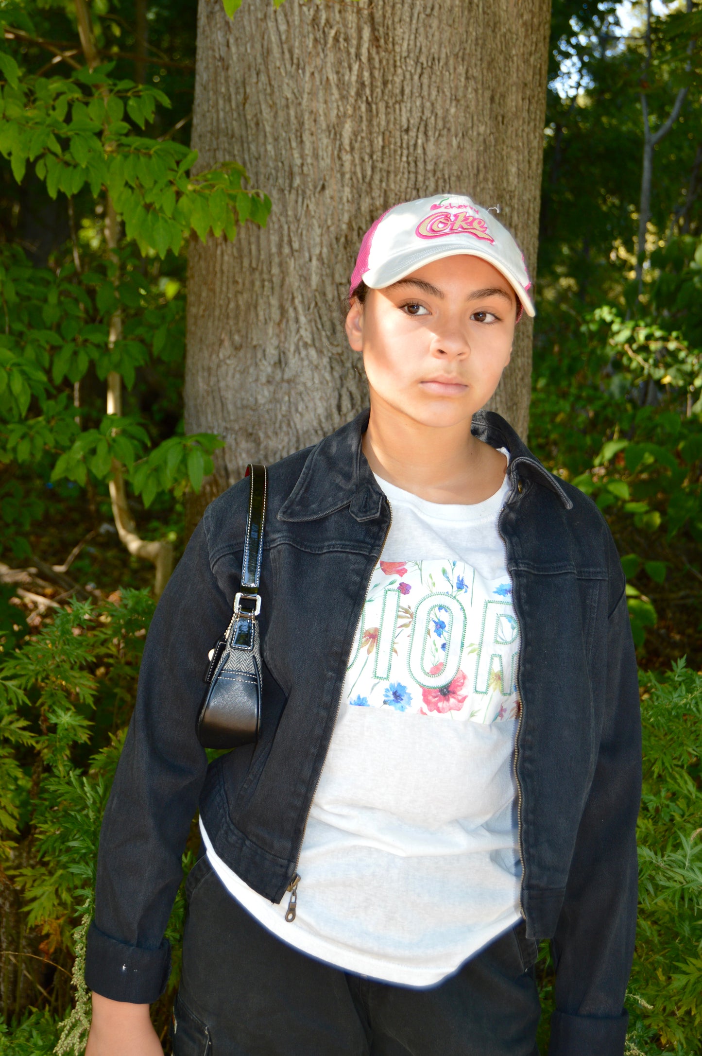 Faux DIOR Floral tee