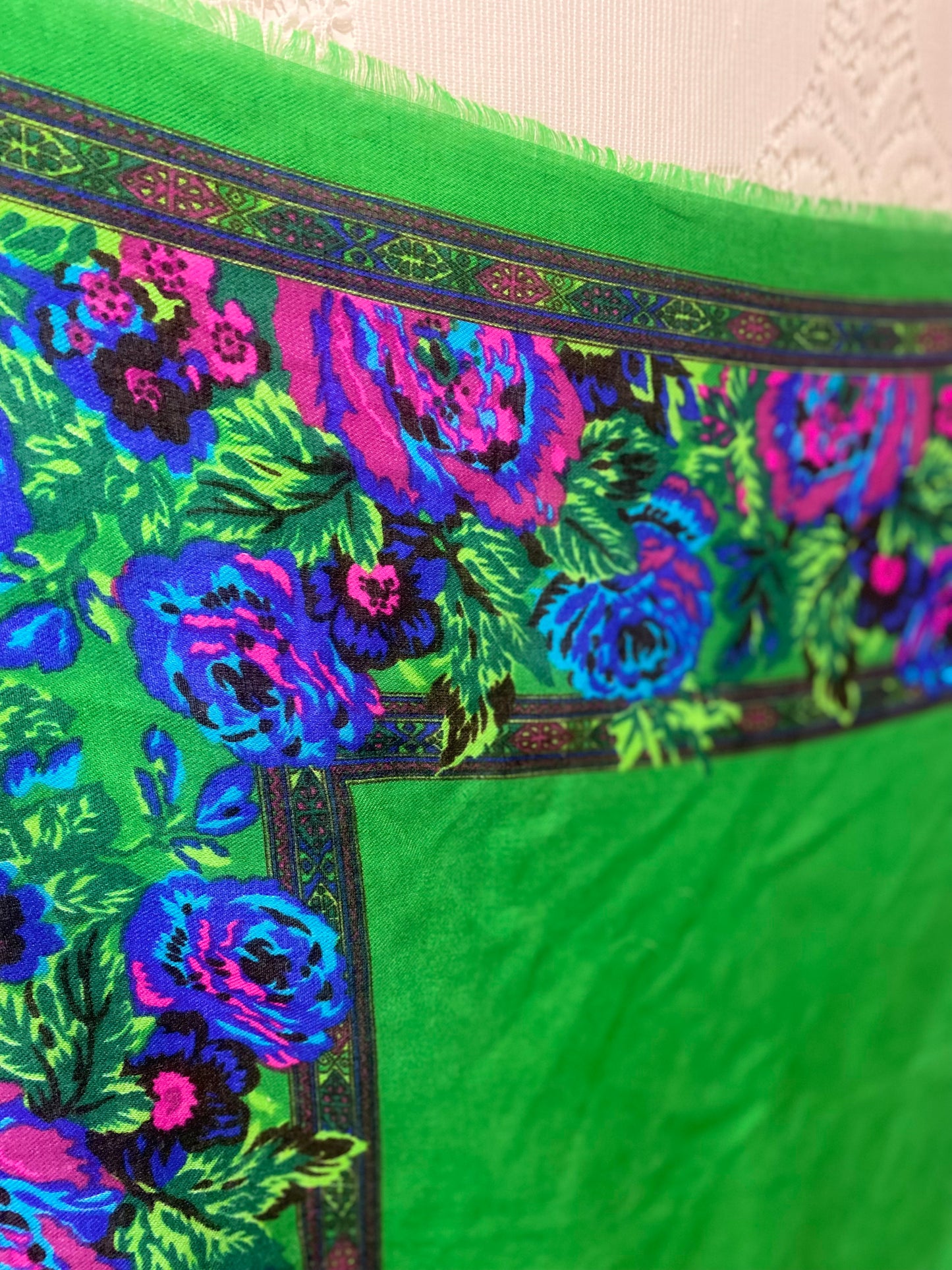 Vintage Challis Berkshire scarf