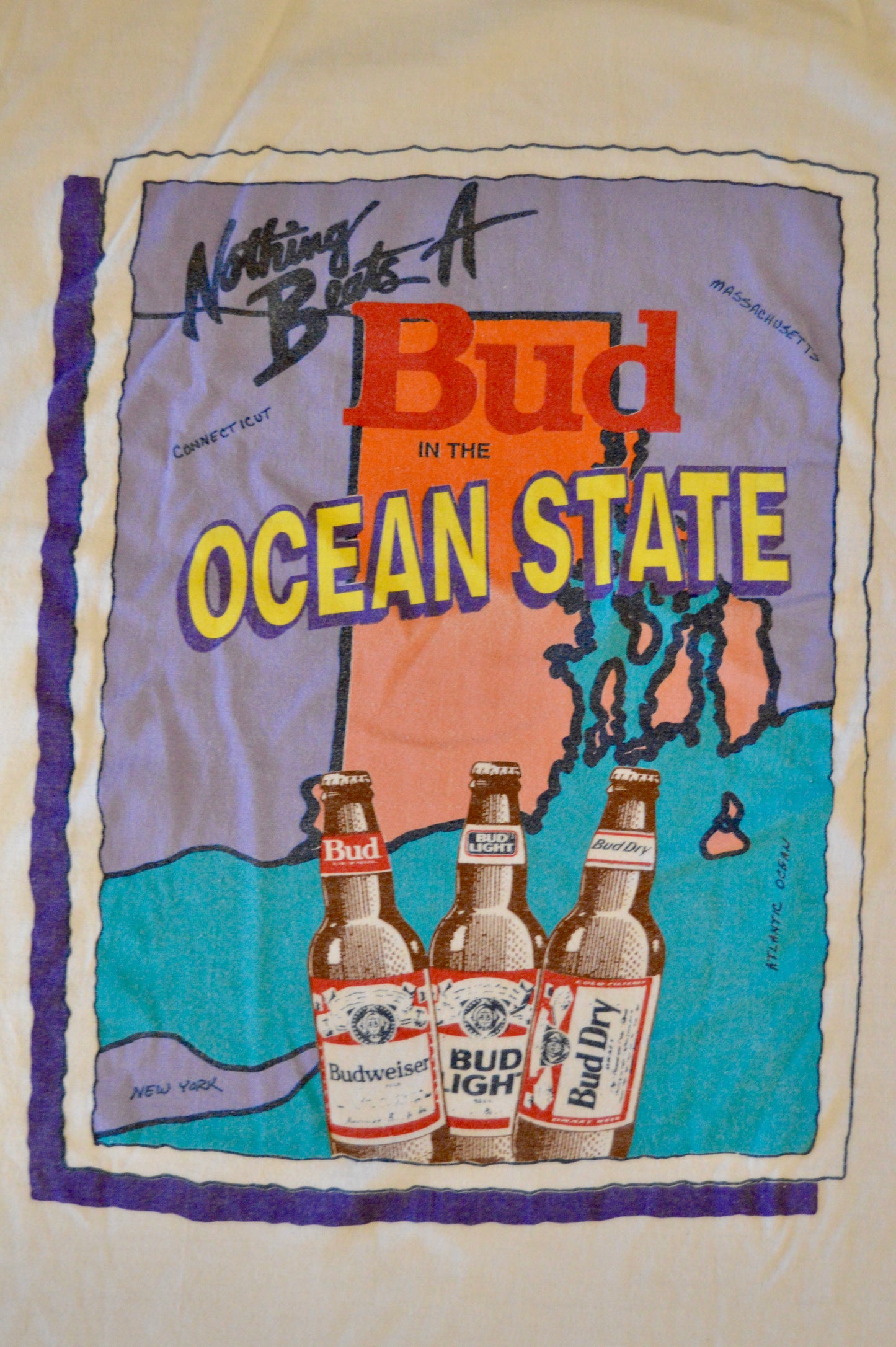Nothing beats a Bud in the Ocean State