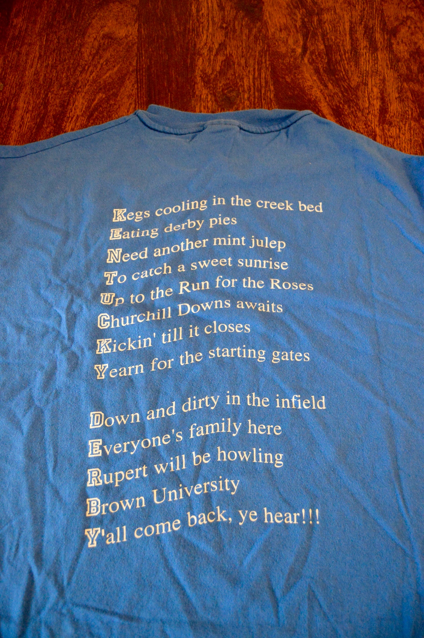 2000 Kentucky Derby long sleeve