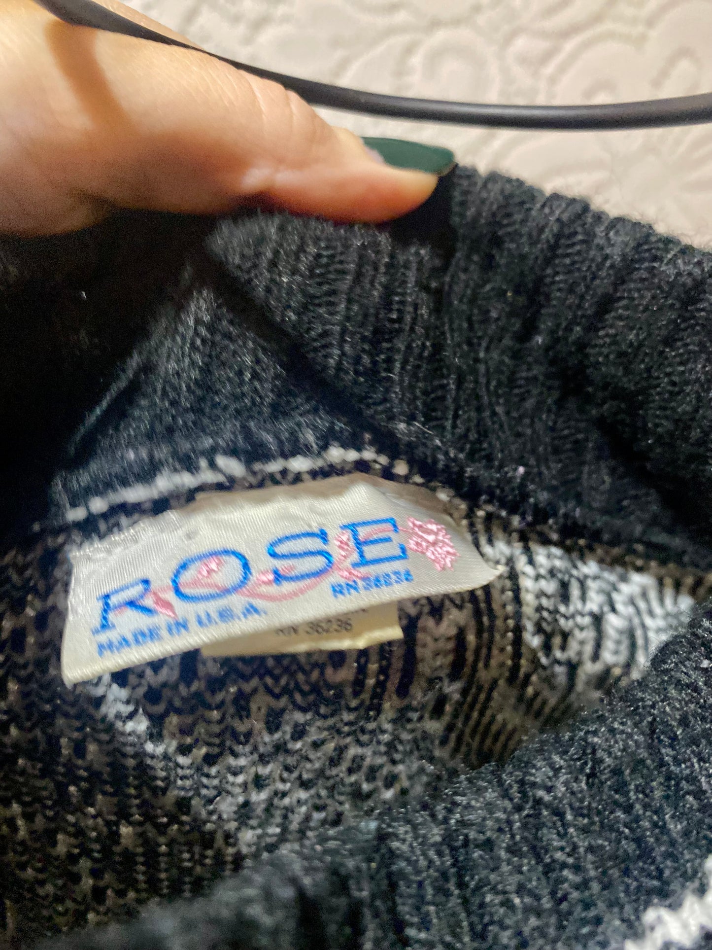 Vintage ROSE brand sweater