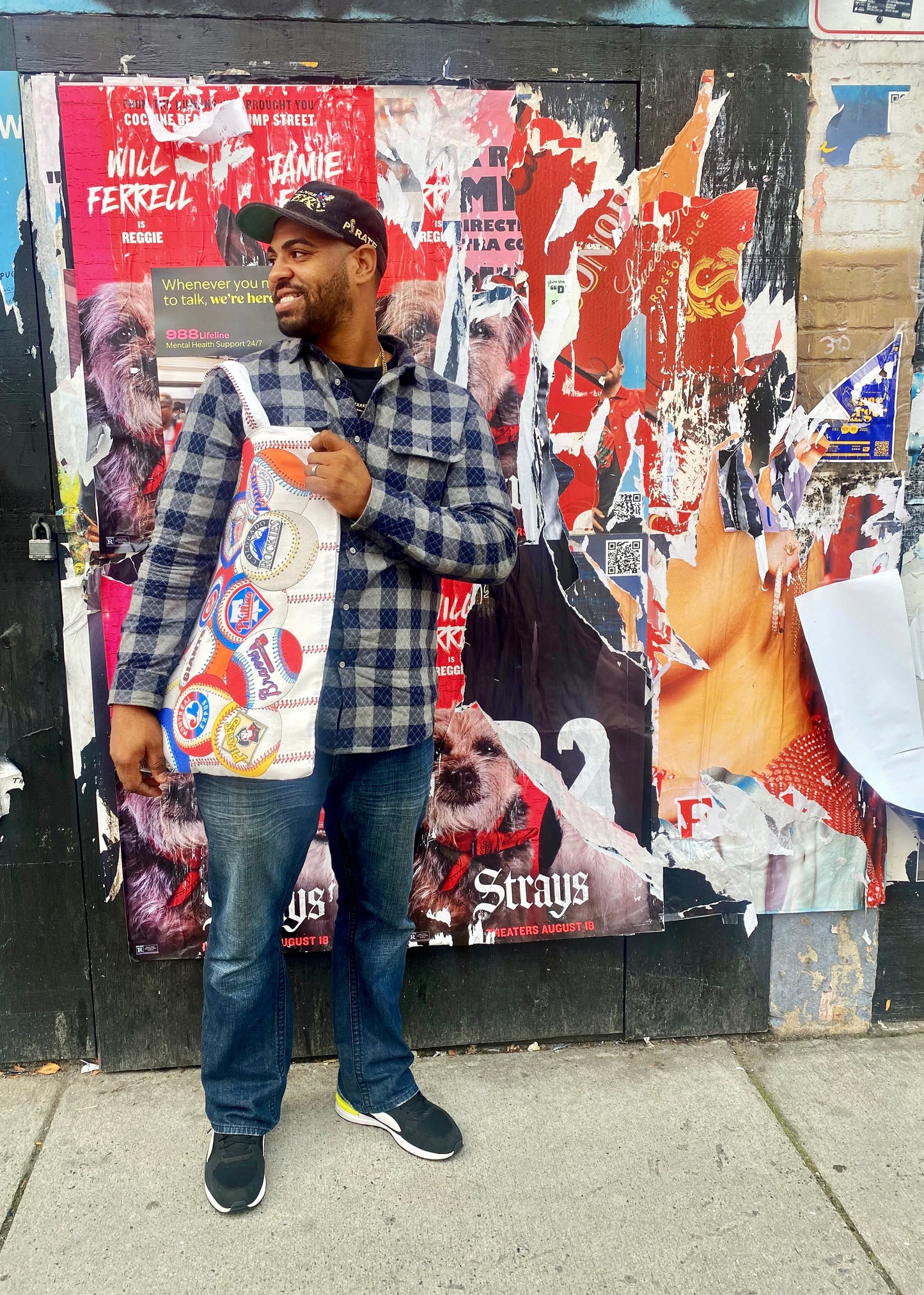 Baseball teams Pillow Tote