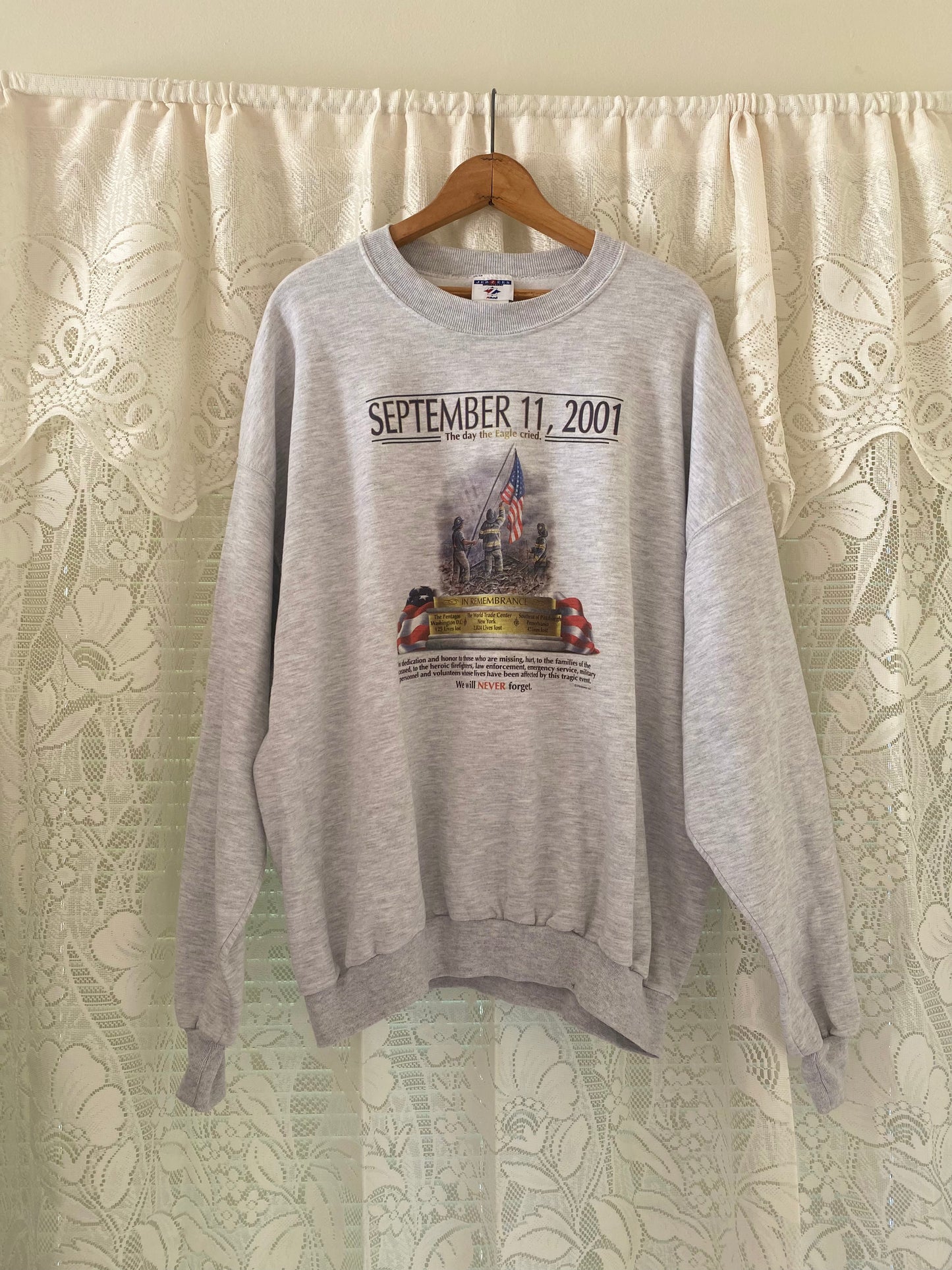 9/11 crewneck