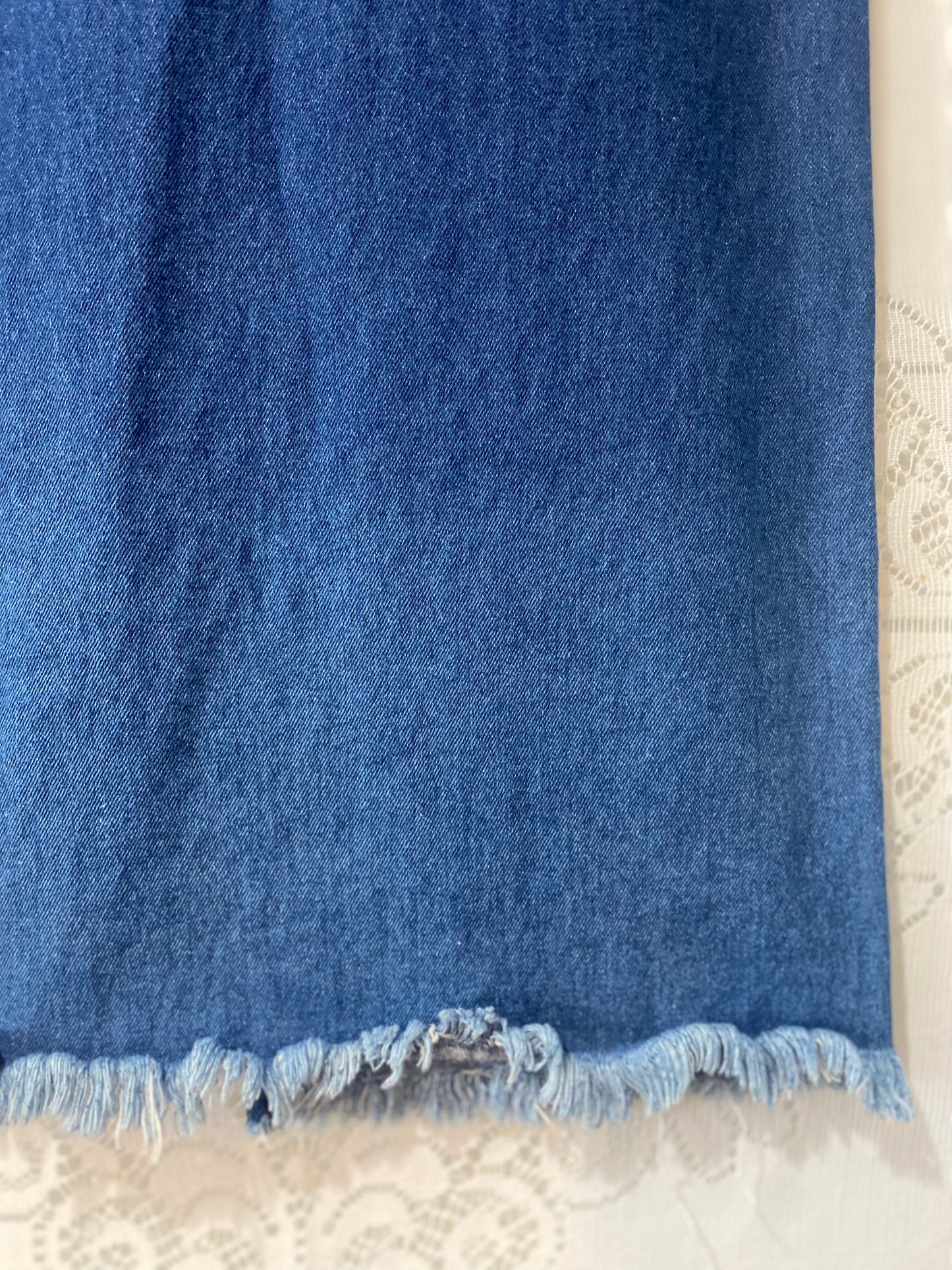 Vintage Rave 4 Real denim ombré skirt