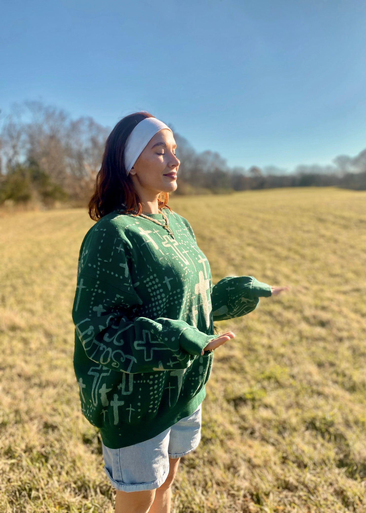 Custom order Faith Crewneck