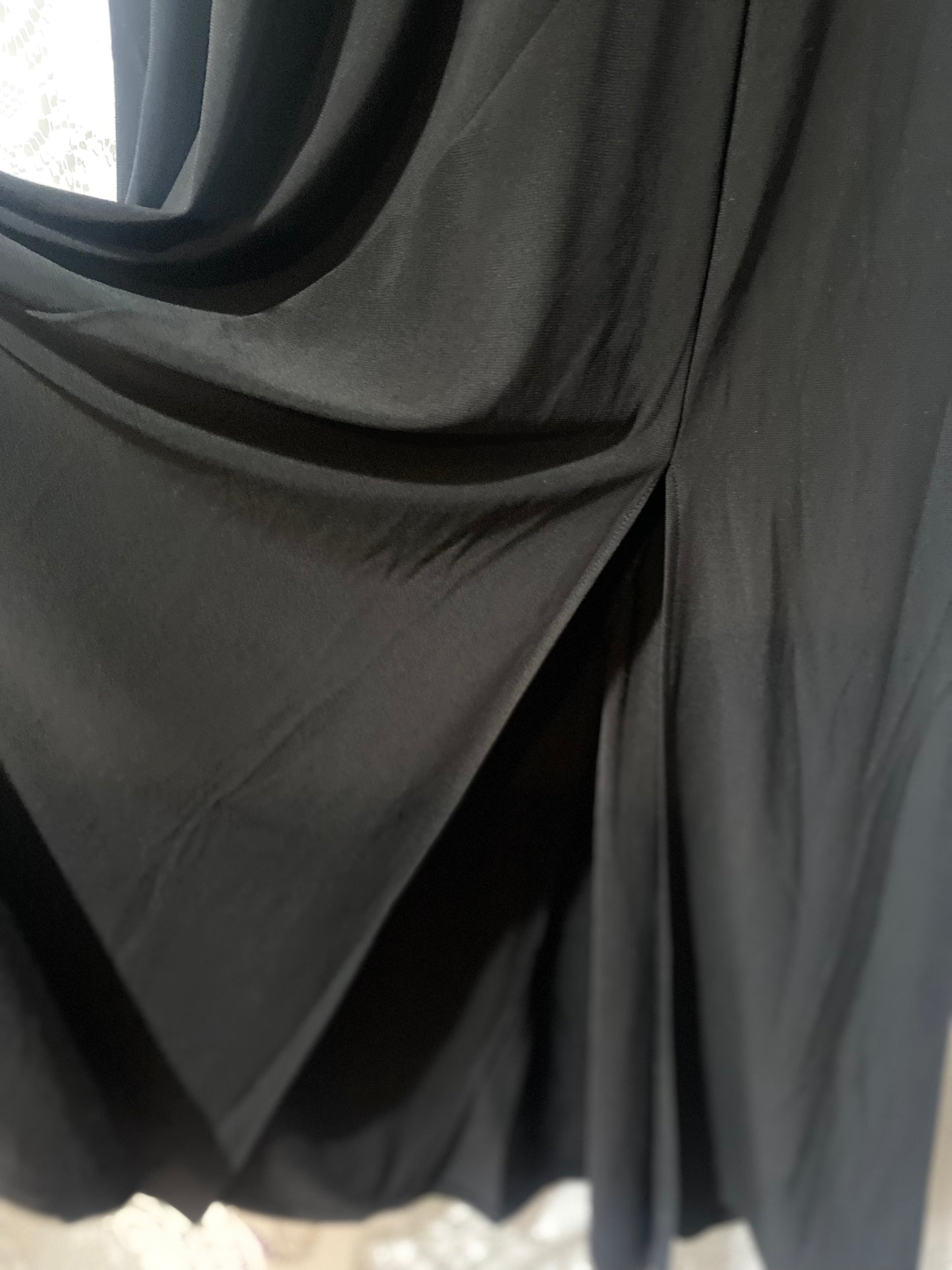 DUCCI black maxi dress
