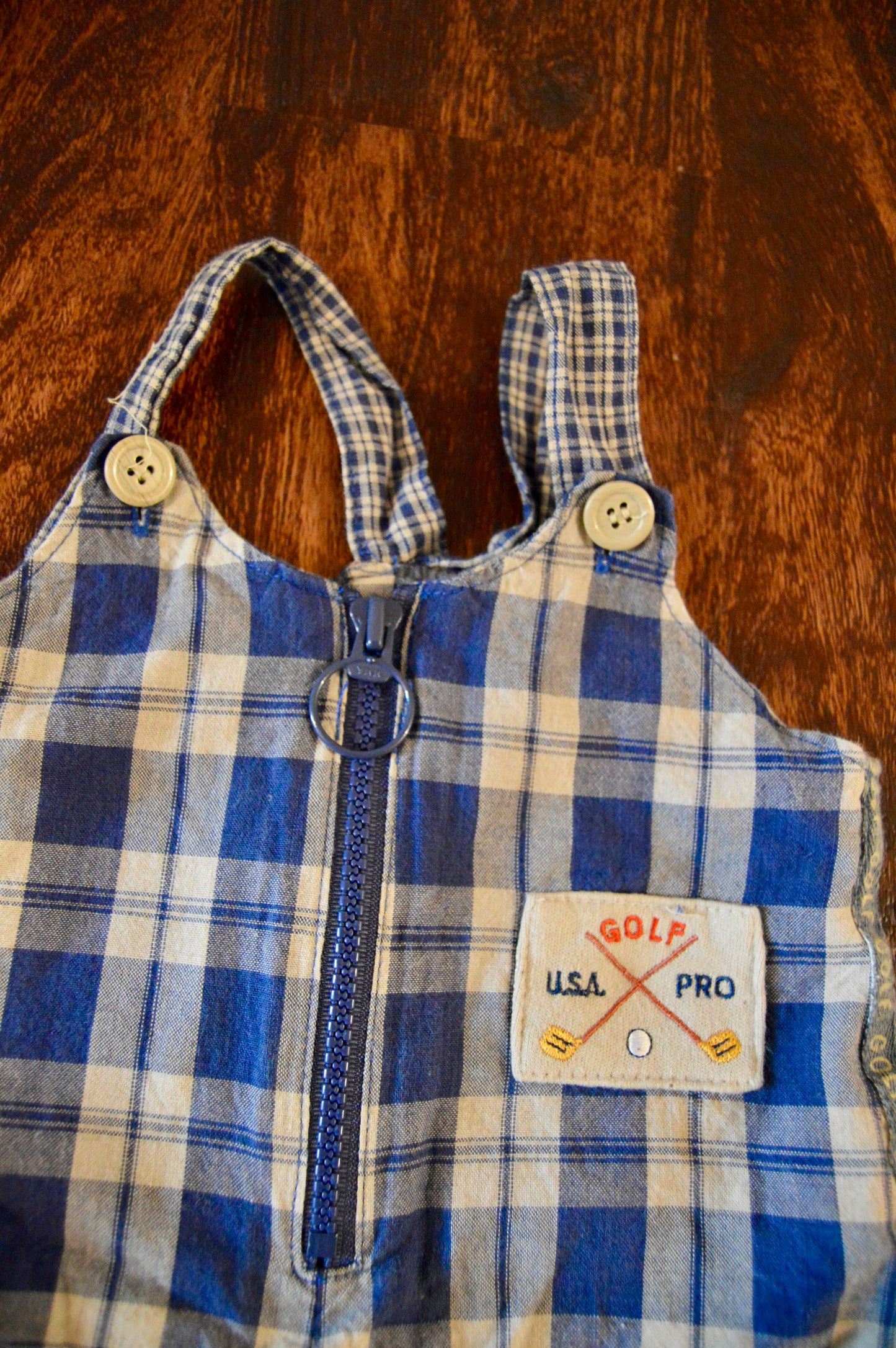 Vintage Golf pro infant overalls