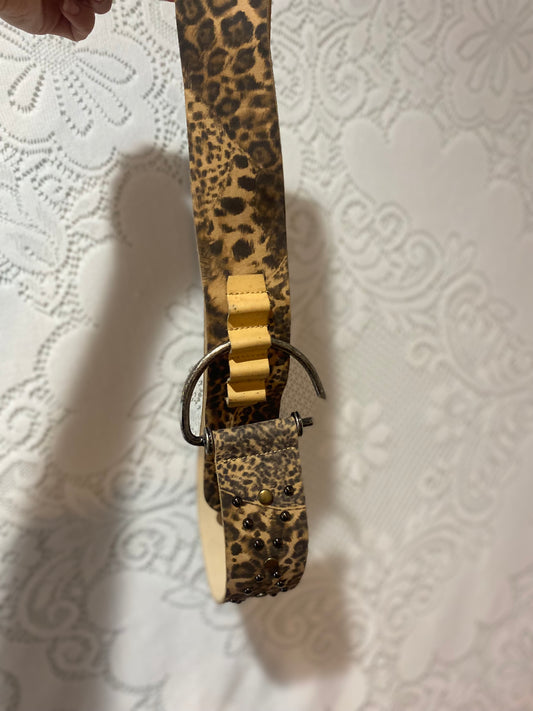 Oki Doki leopard belt