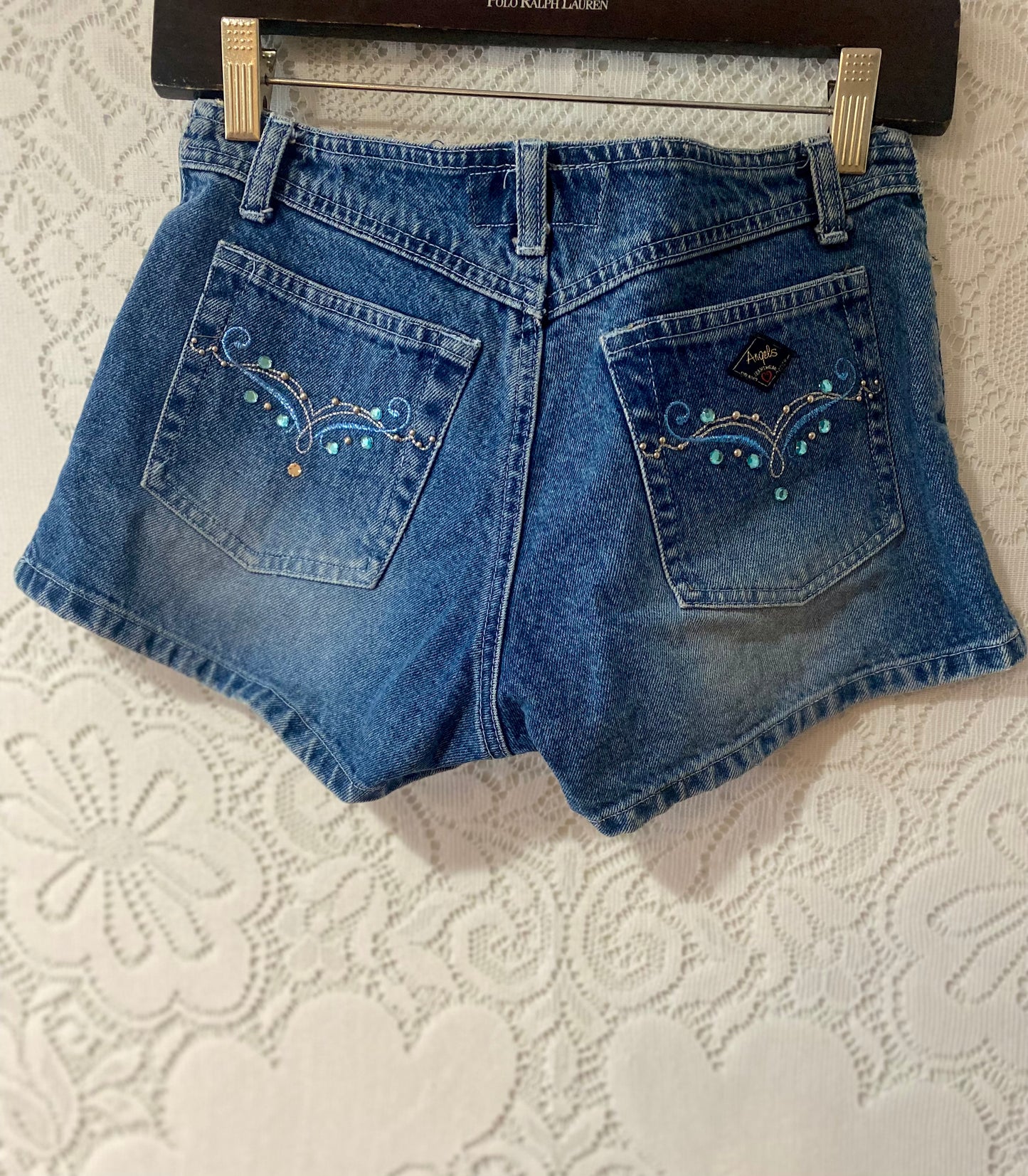 Vintage Angels low rise shorts