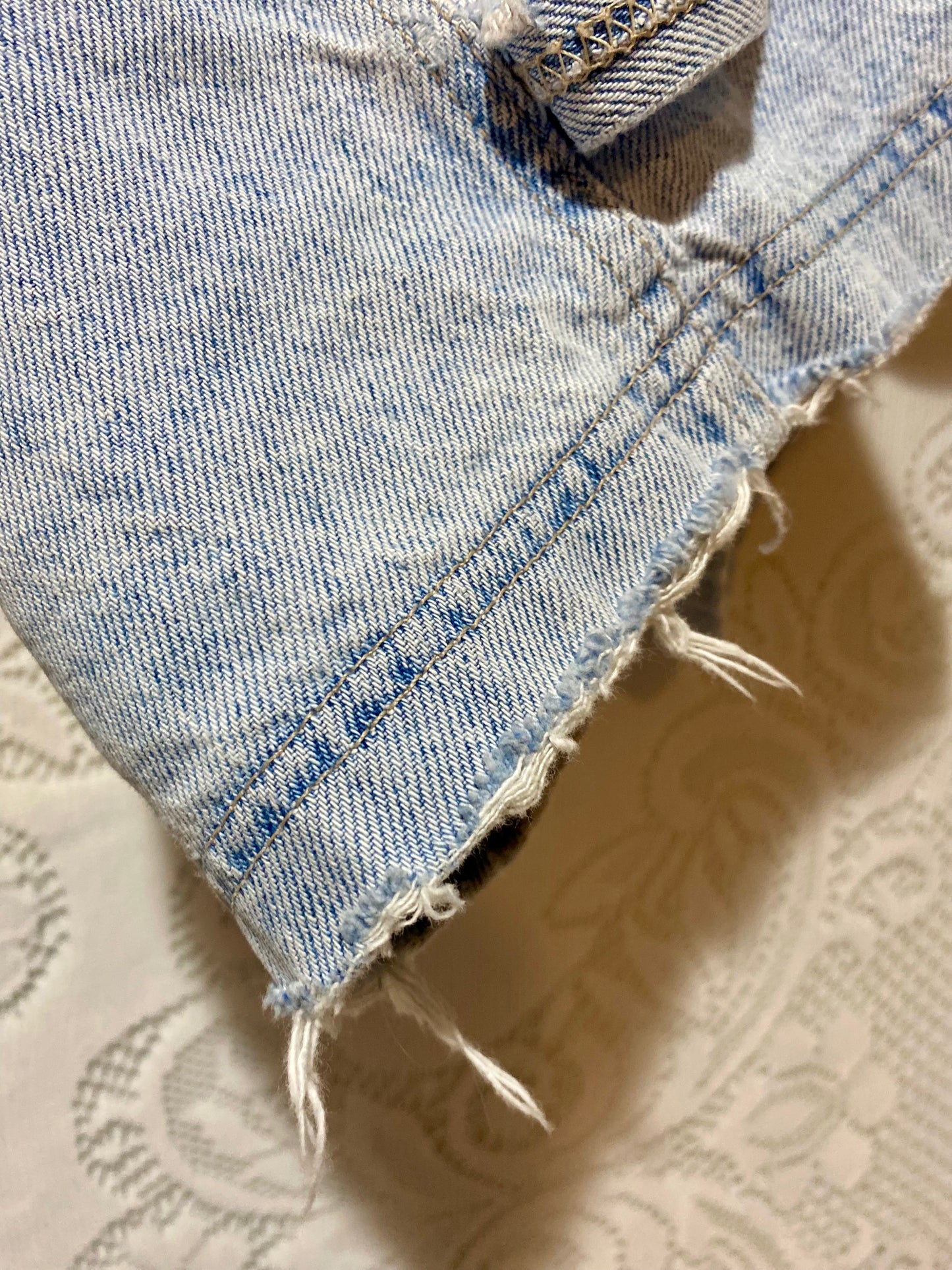 Vintage Weathervane distressed shorts