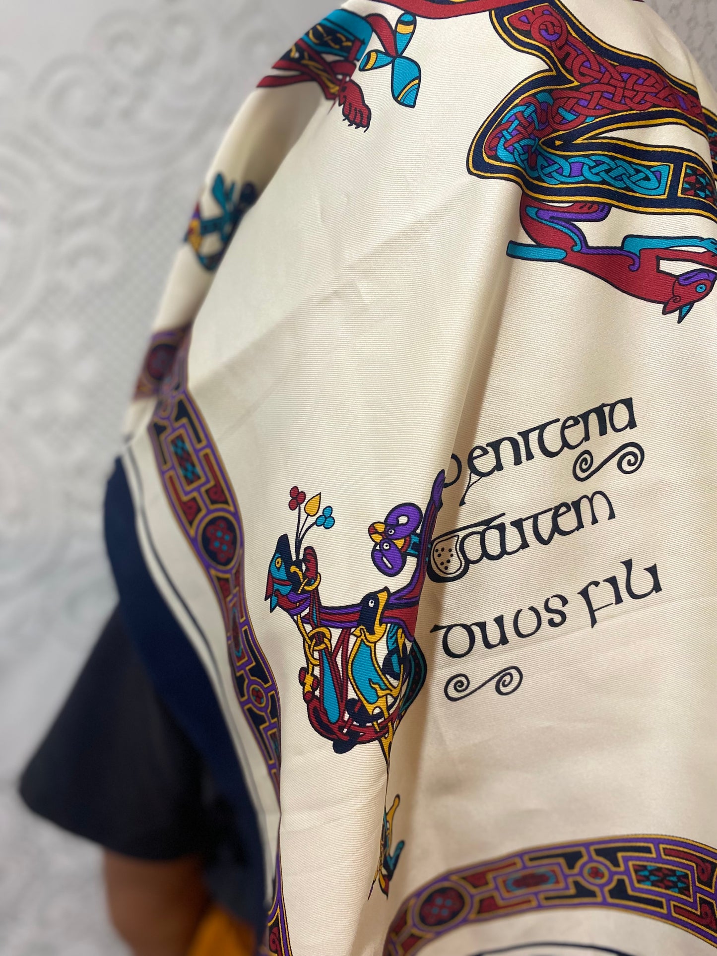 Vintage Book of Kells scarf