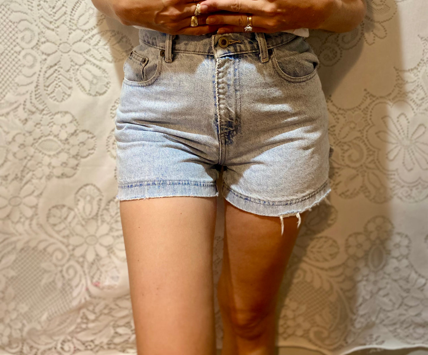 Vintage Weathervane distressed shorts