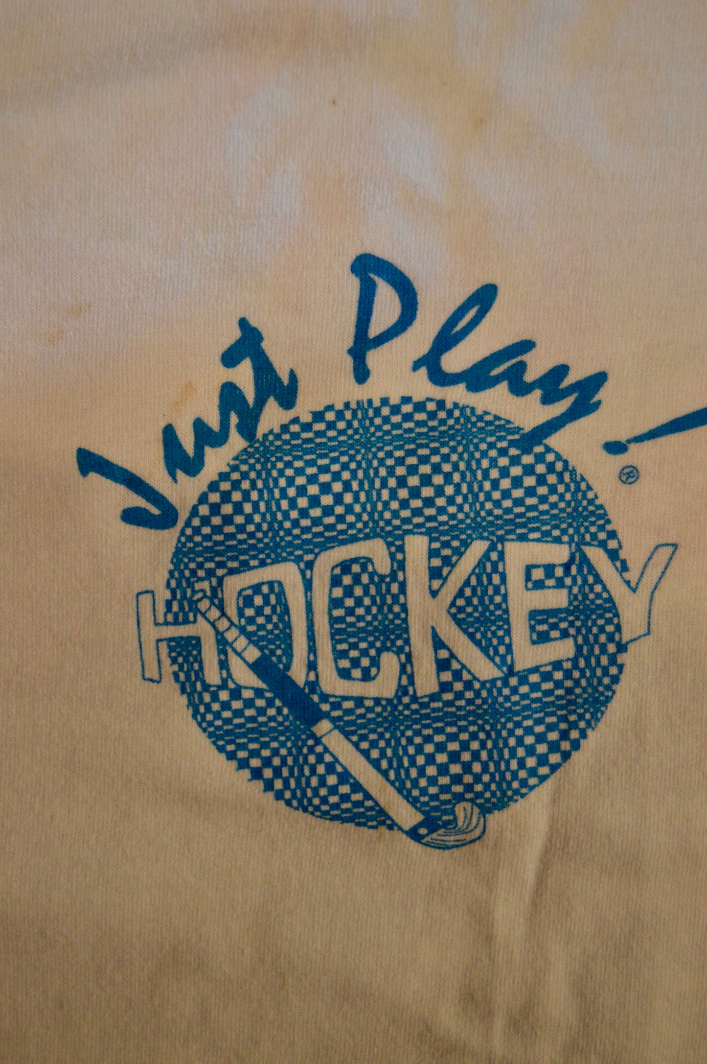 90’s Just Play Hockey tee