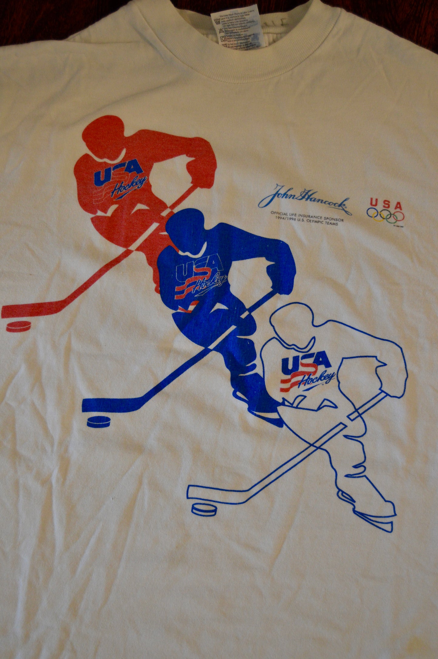 John Hancock Hockey Tour tee
