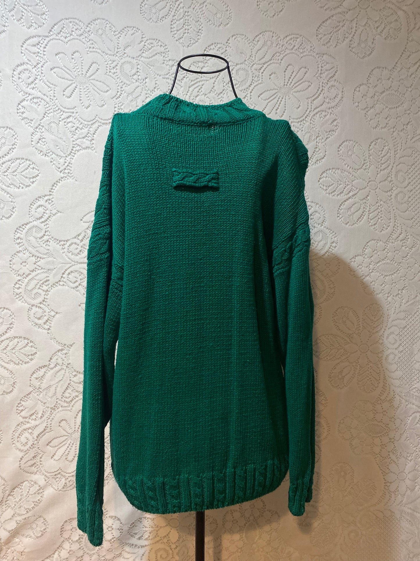 Vintage Hunt Club Emerald green sweater