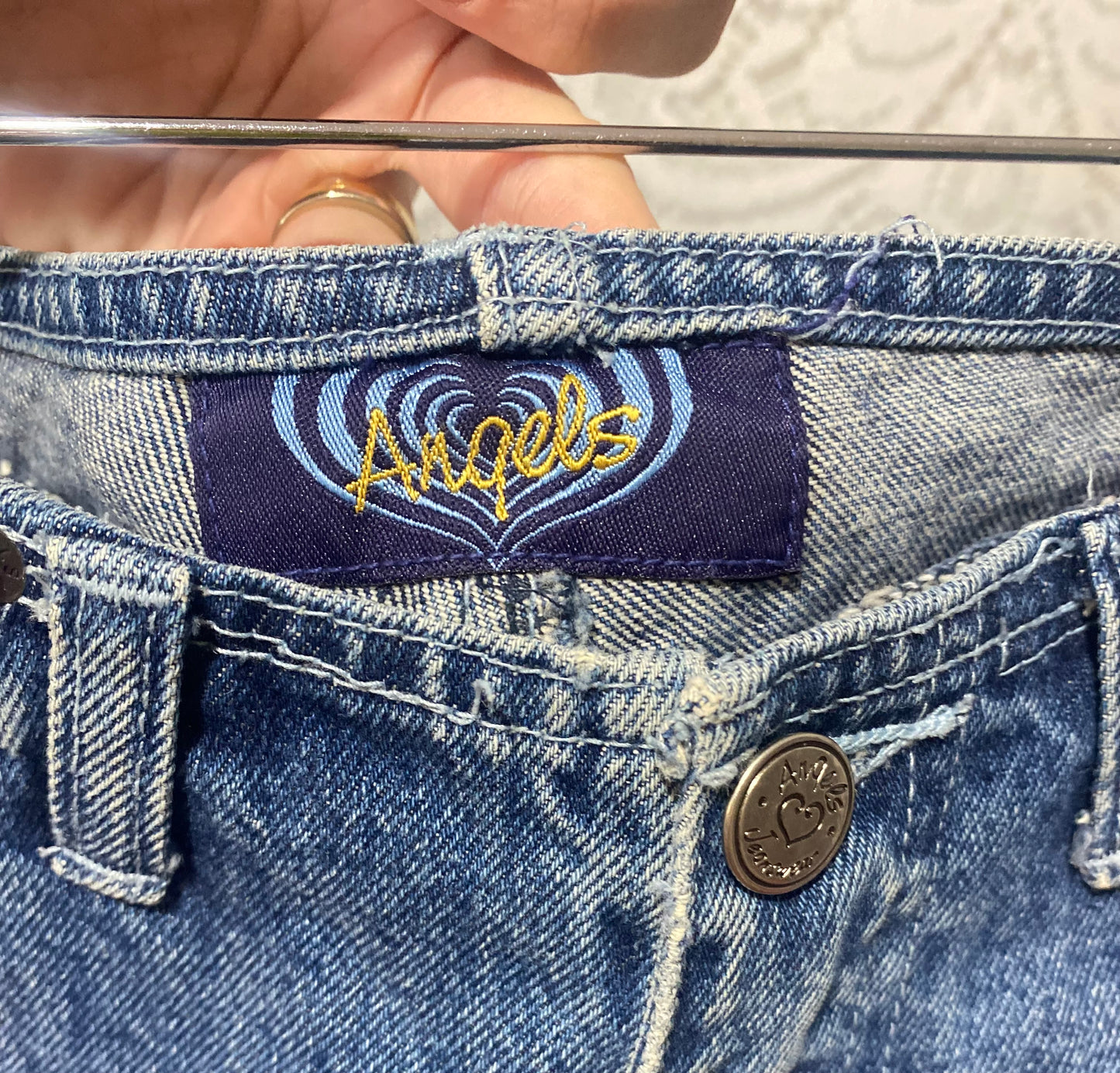 Vintage Angels low rise shorts