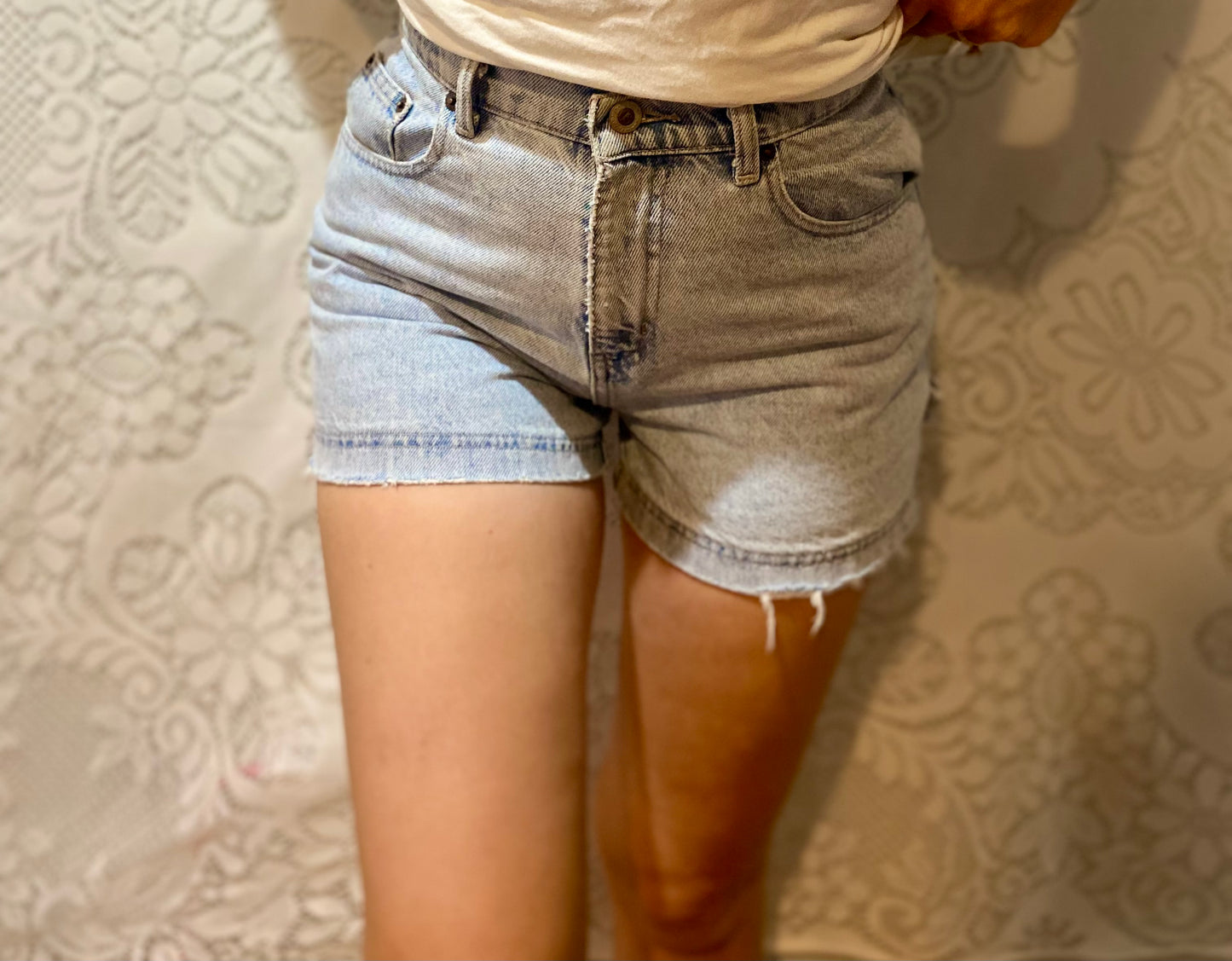 Vintage Weathervane distressed shorts