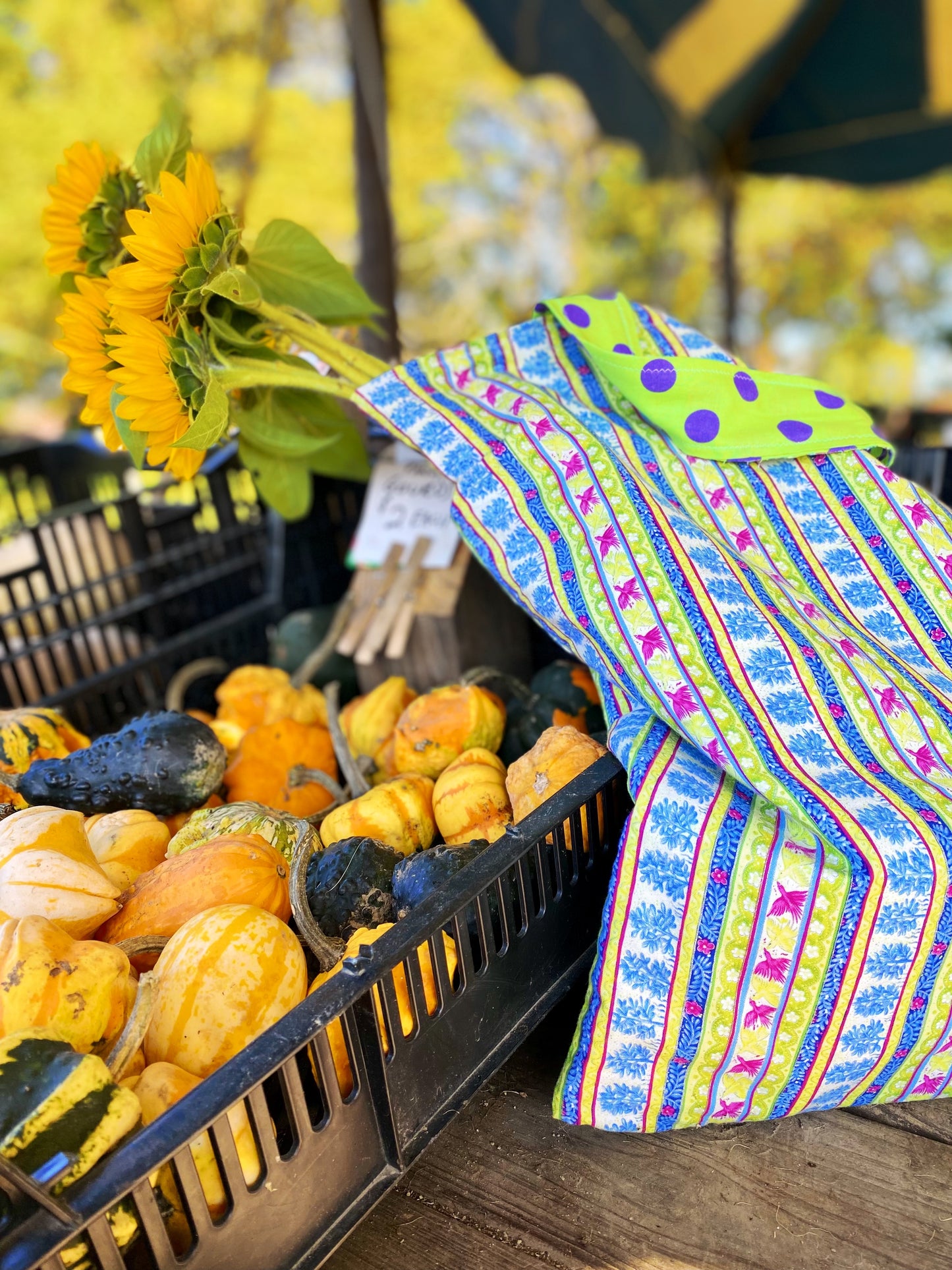 Birds of a feather Pillow Tote