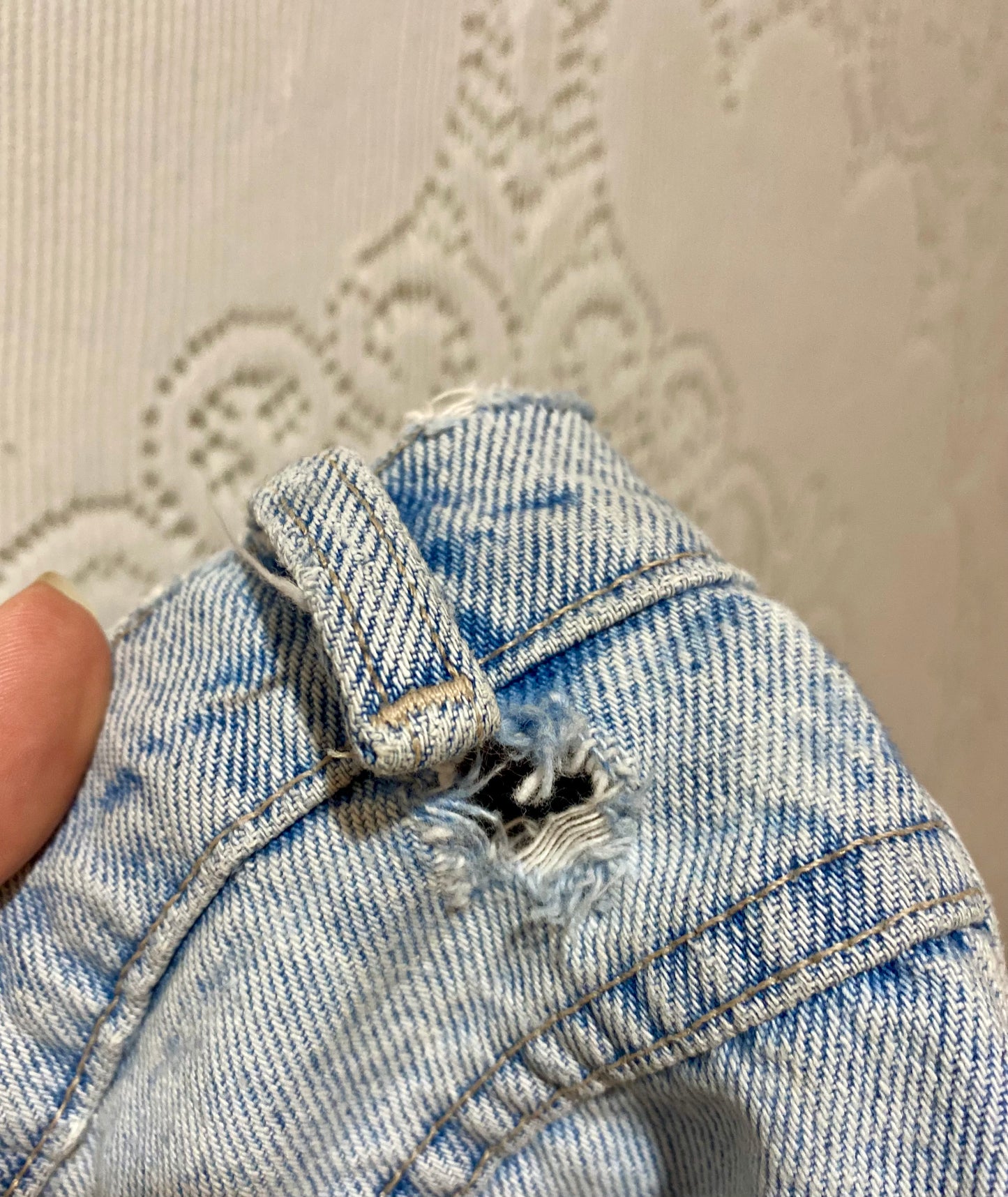 Vintage Weathervane distressed shorts