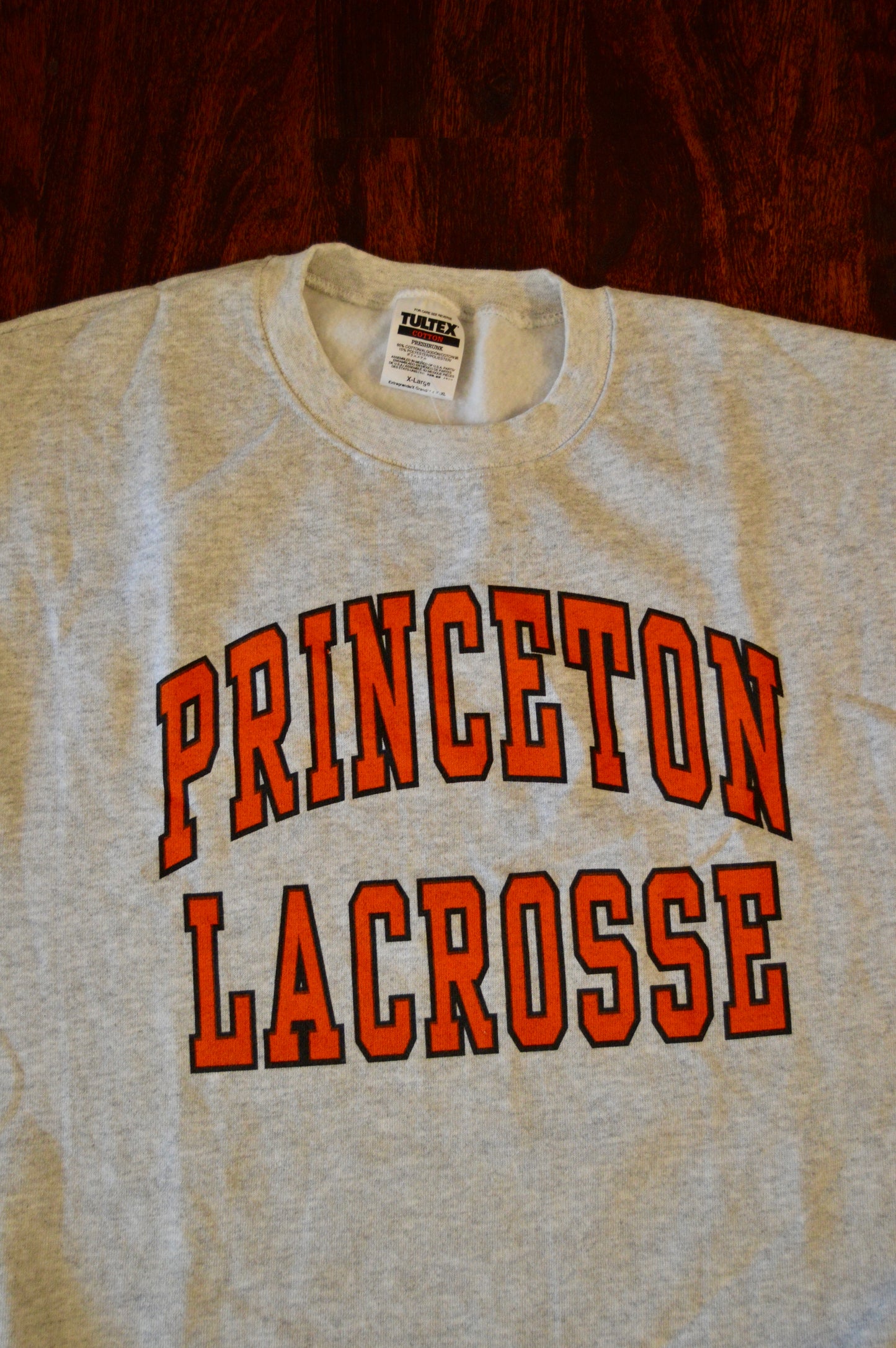 Vintage Princeton Lacrosse crewneck