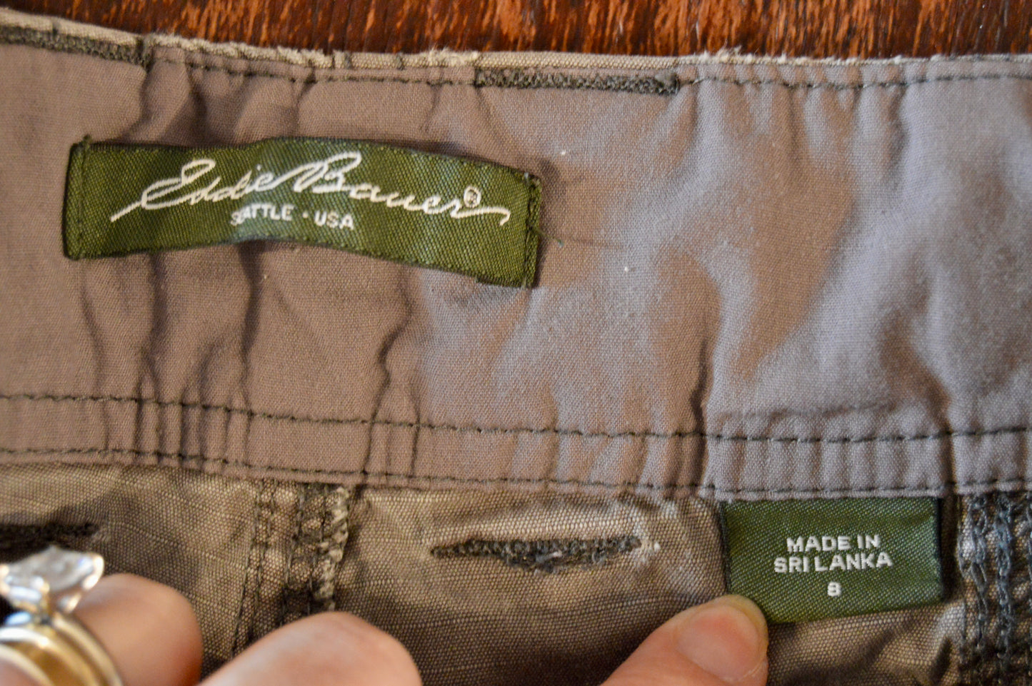 Vintage Eddie Bauer cargo shorts