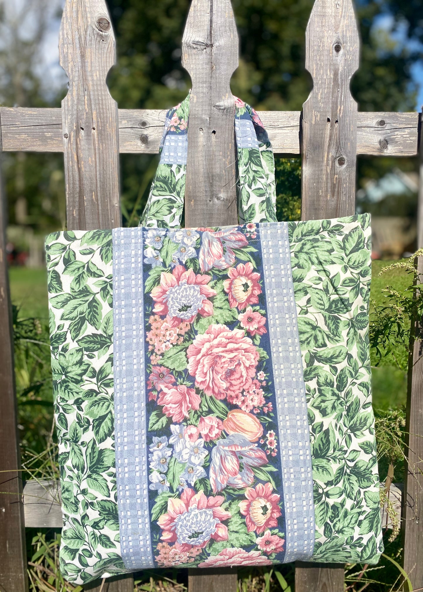 Bloom where you are planted Pillow Tote