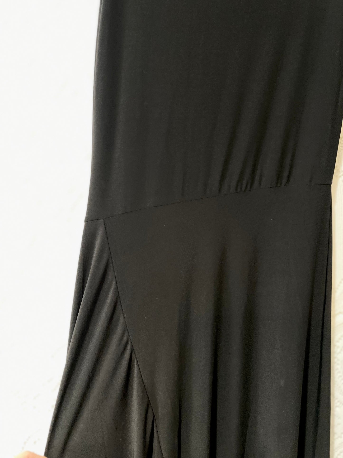 DUCCI black maxi dress