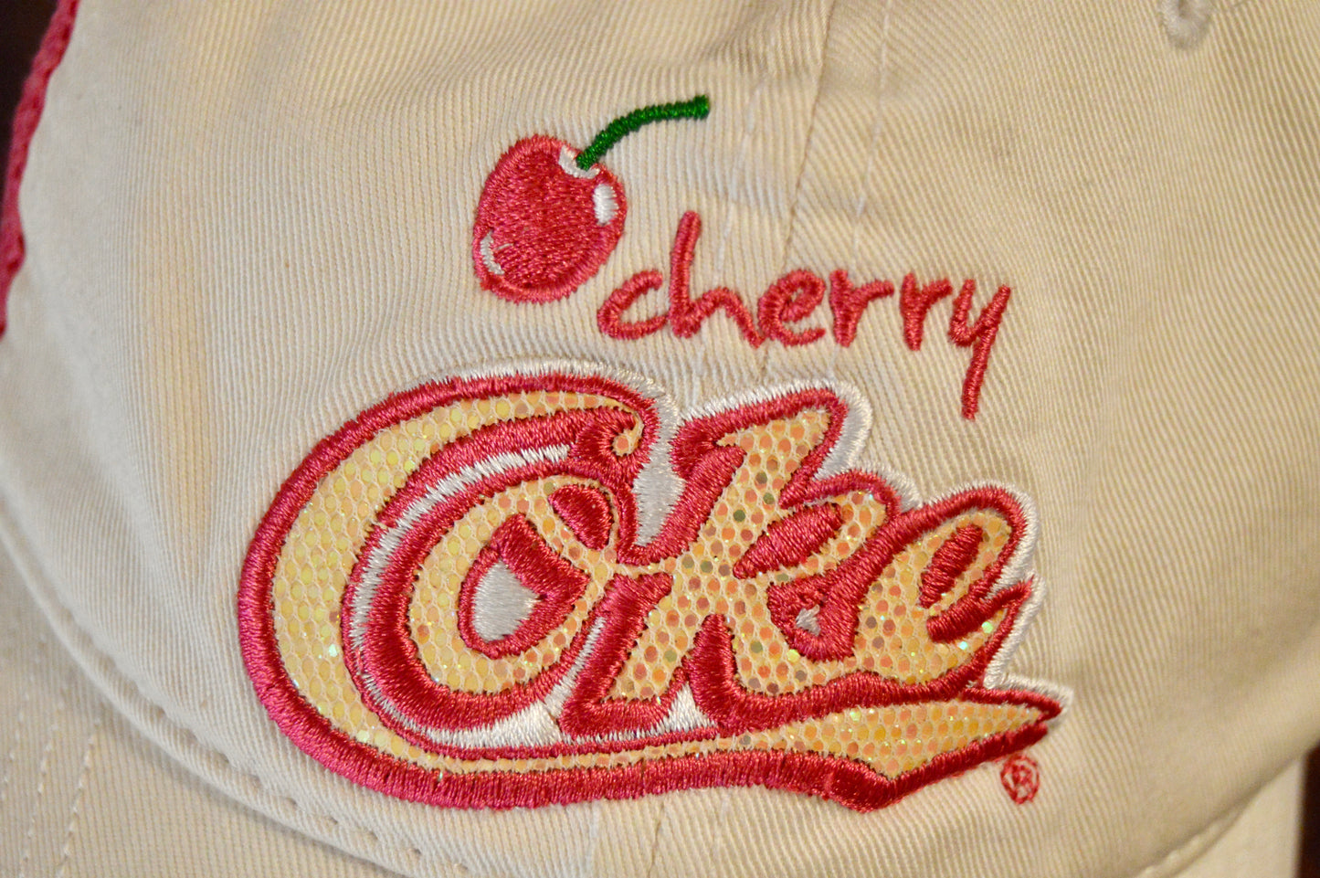 Vintage Cherry Coke mesh cap