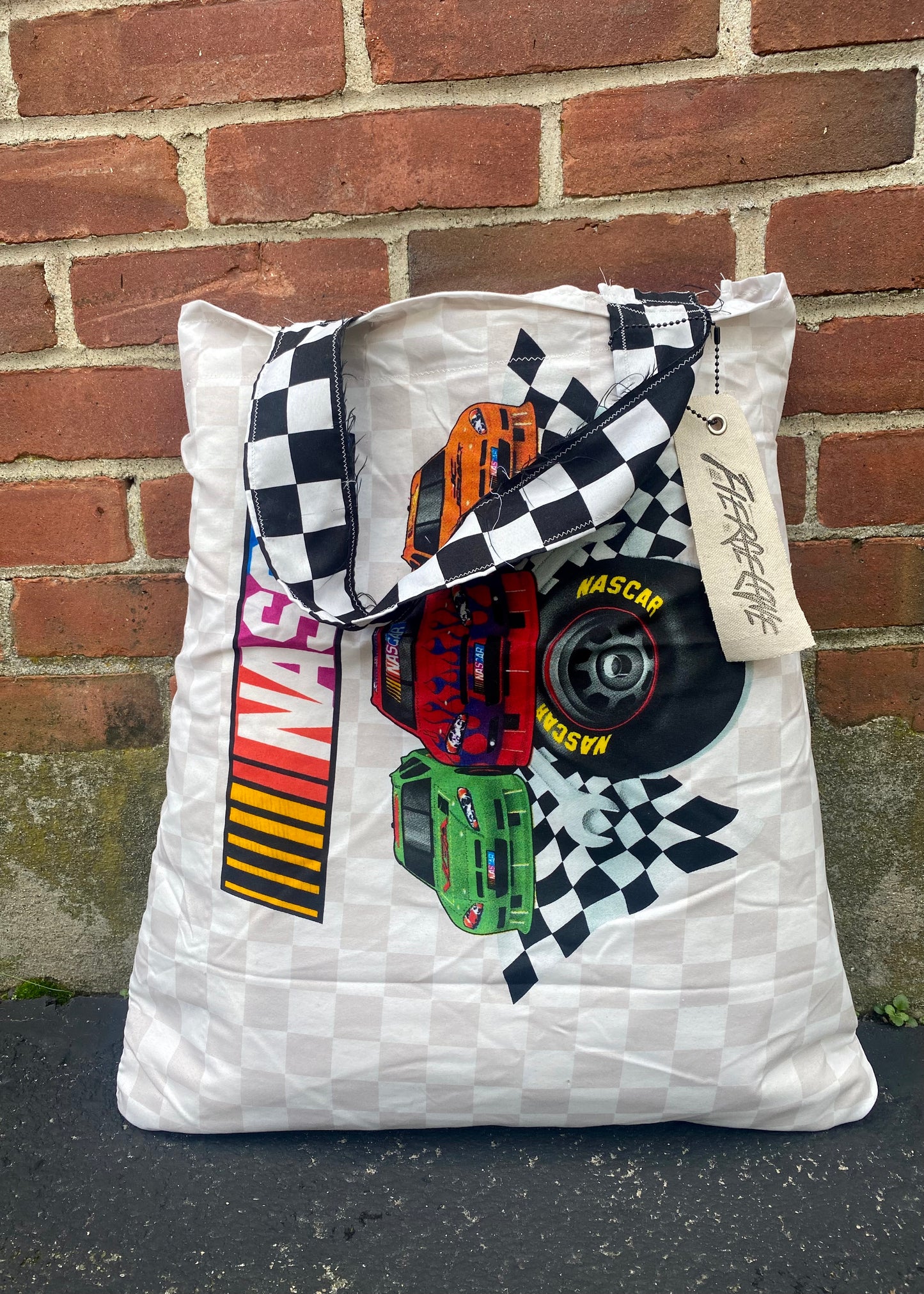 Nascar Pillow Tote