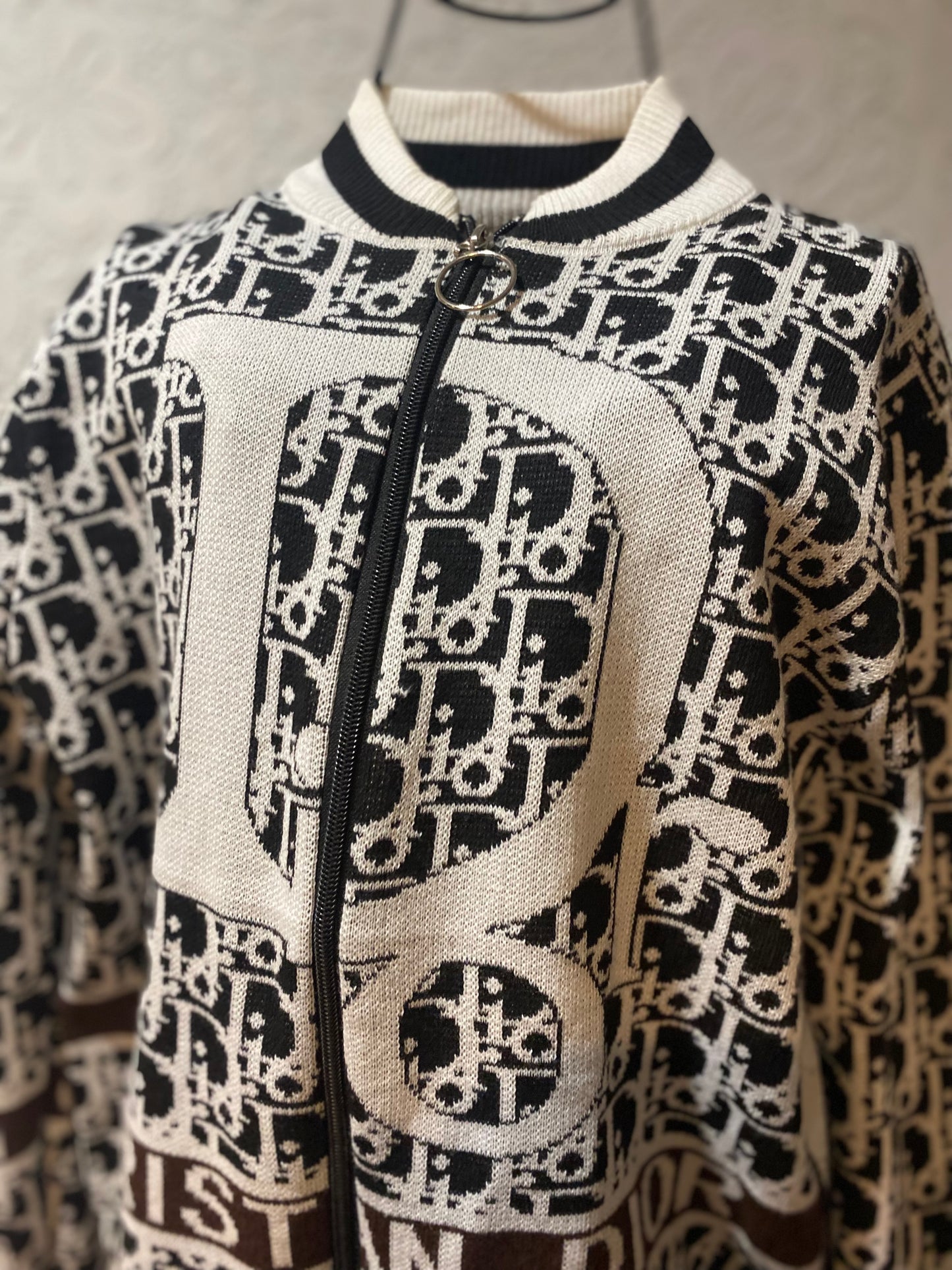 Faux Dior zip up!