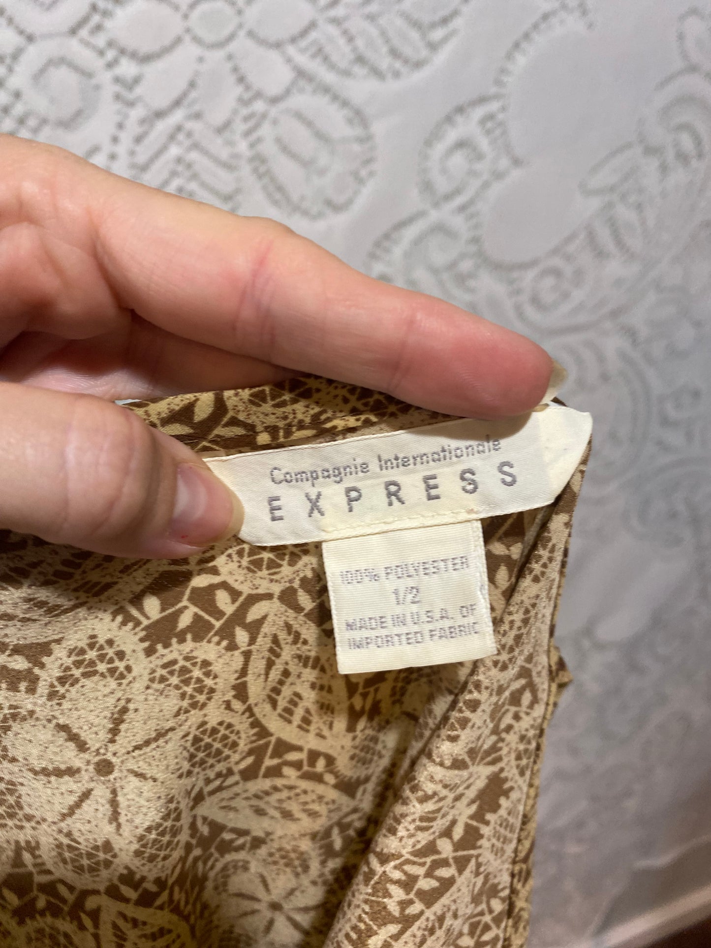 Vintage Express maxi dress