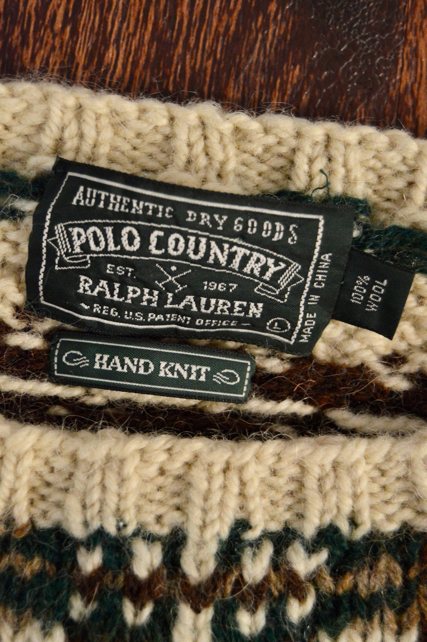 Vintage Polo Country Ralph Lauren sweater