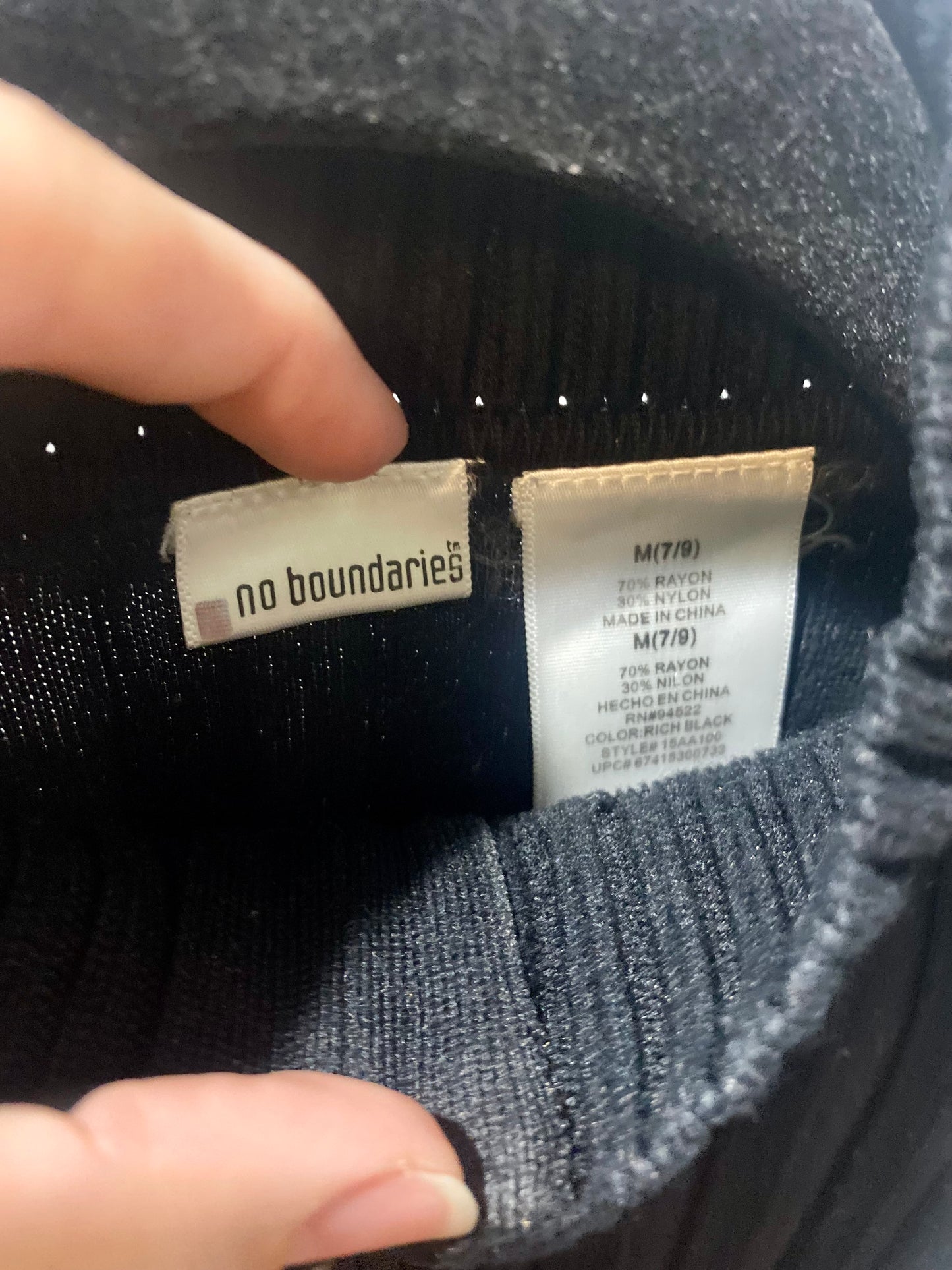 Vintage No Boundaries zip up