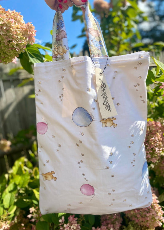 Pooh Bear Balloons Pillow Tote (2 of 2)