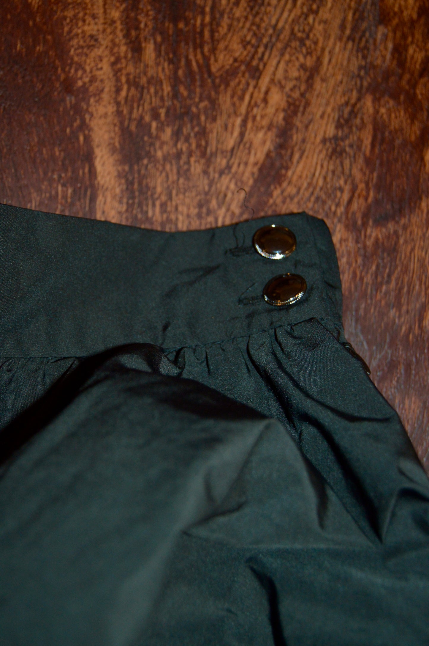 Bebe black bubble skirt