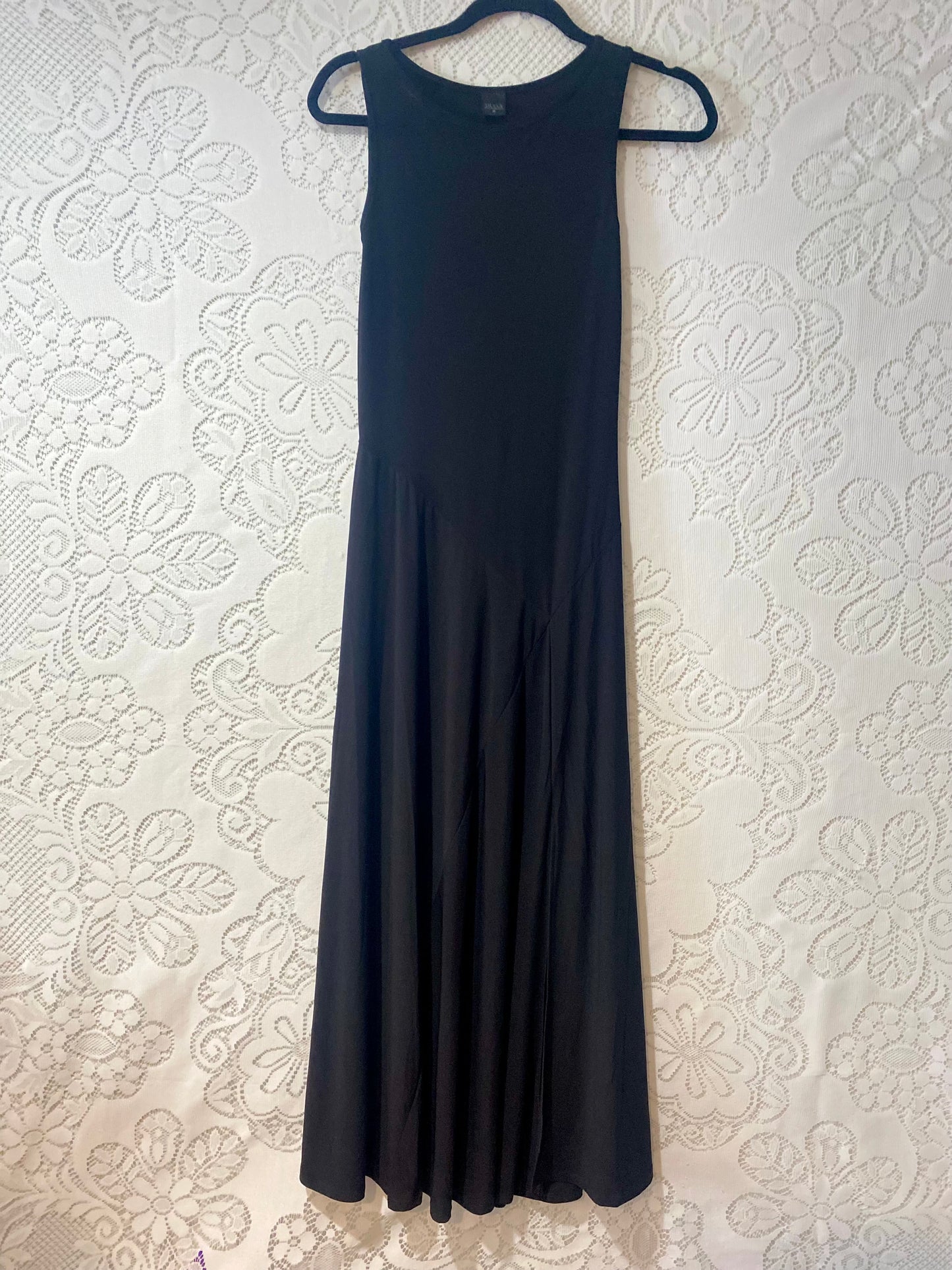 DUCCI black maxi dress