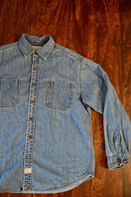 Levi Strauss signature denim button down