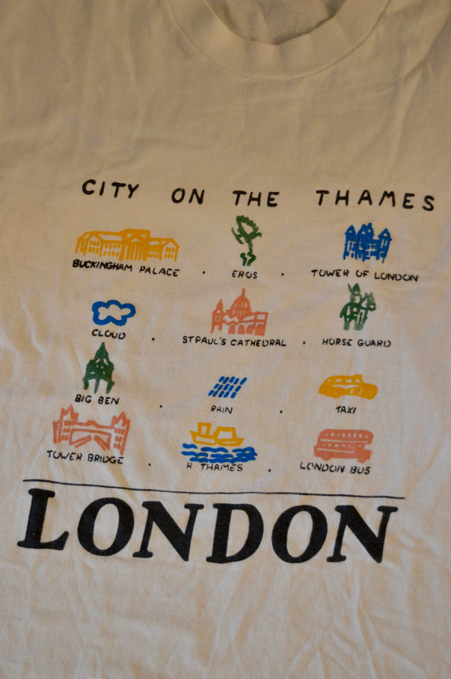 90’s London landmarks tee
