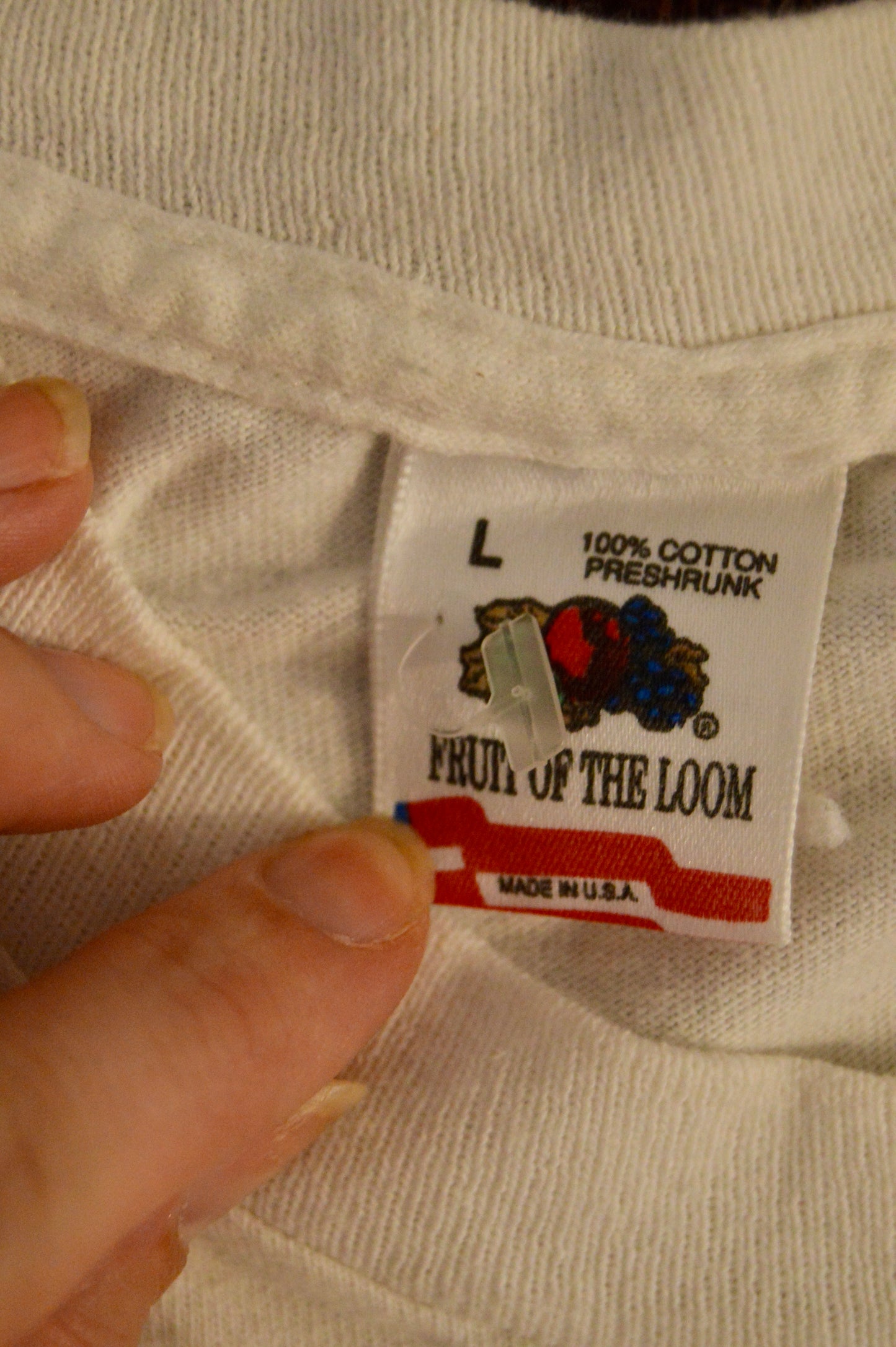 Vintage American flag tee