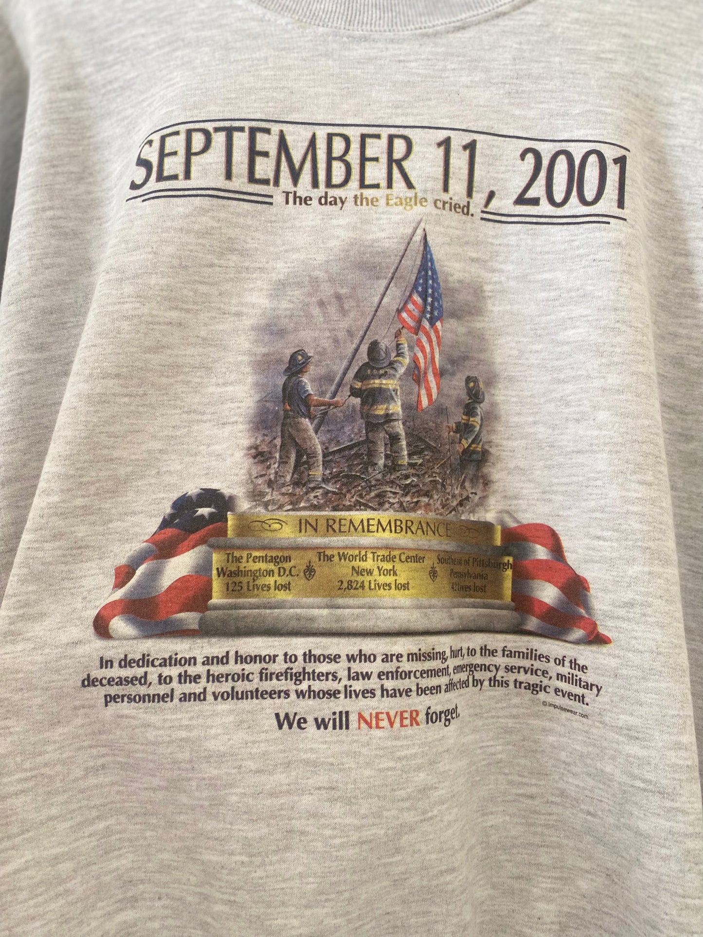 9/11 crewneck