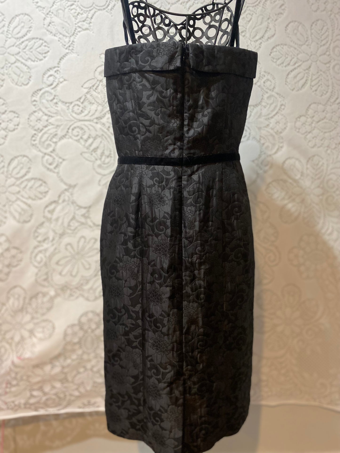 Rachelle black cocktail dress