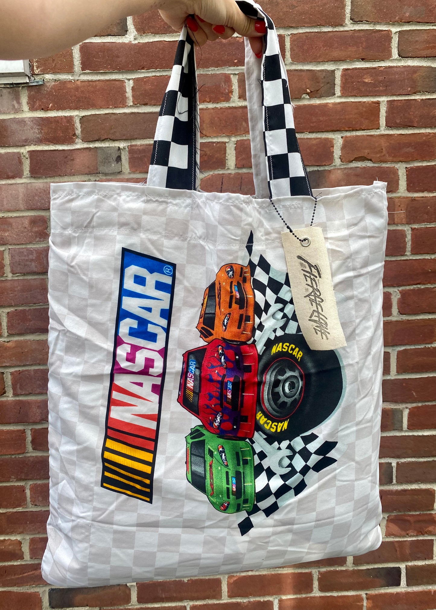 Nascar Pillow Tote