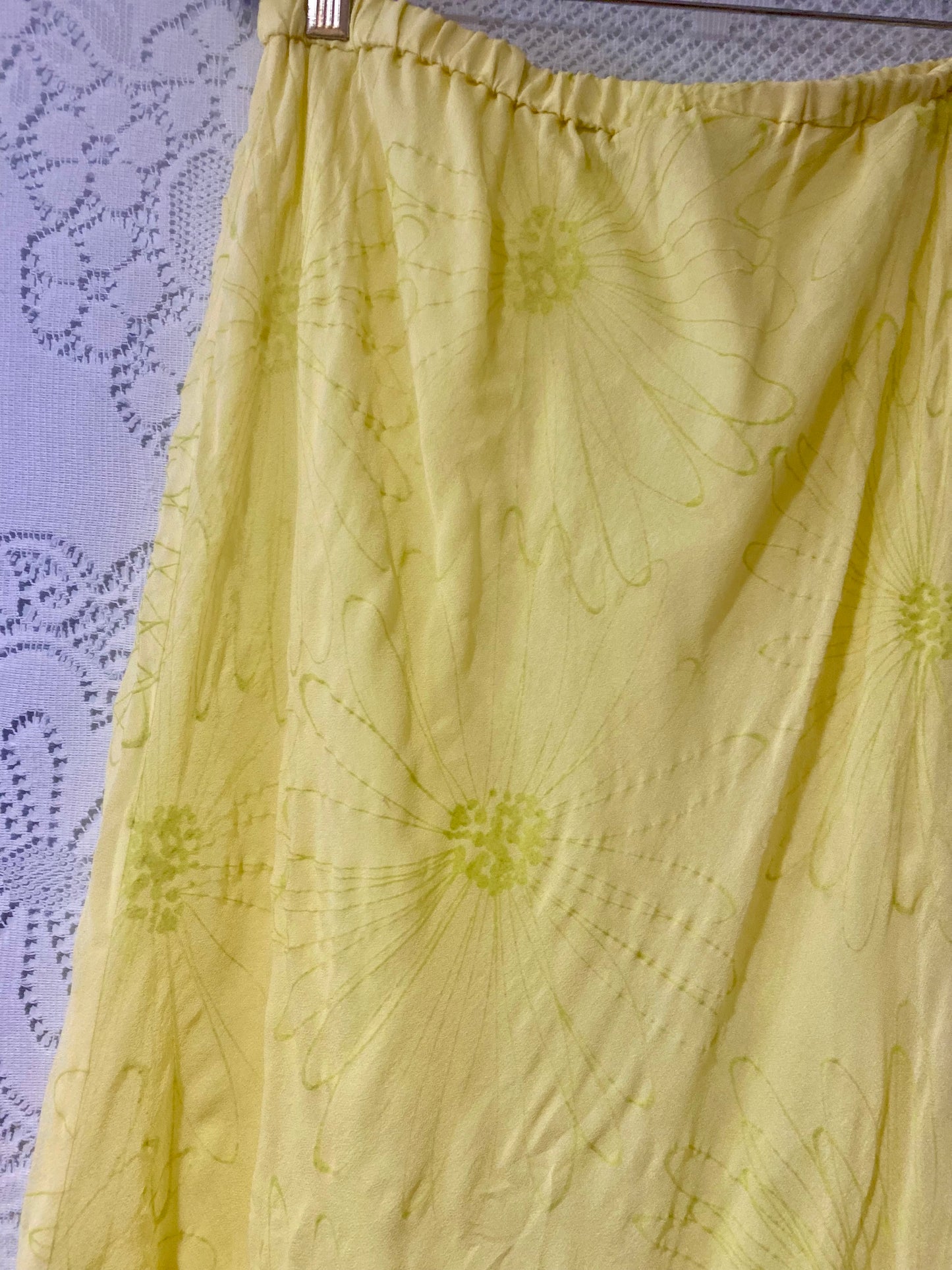 Grace Elements silk maxi skirt