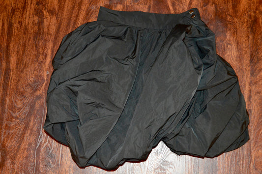 Bebe black bubble skirt