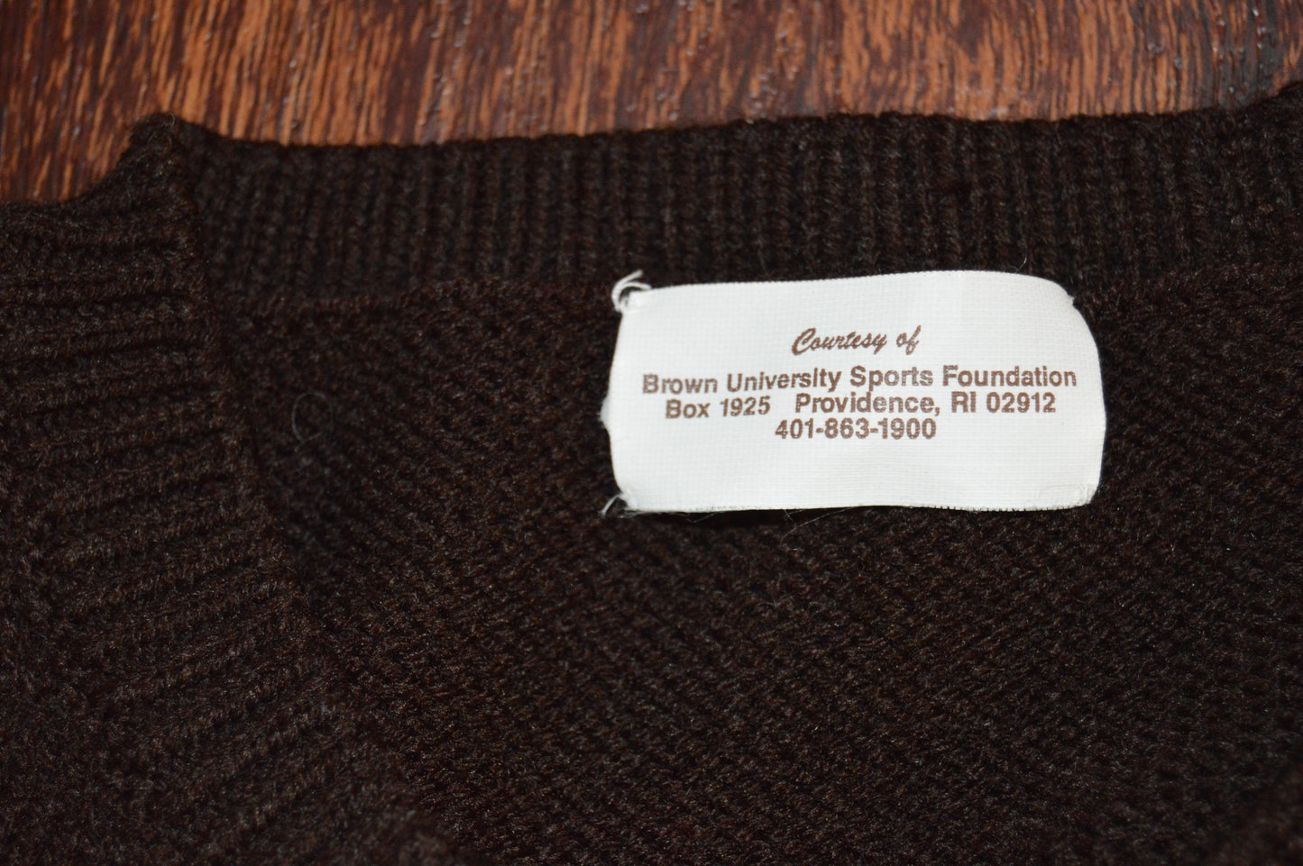 Vintage Brown University sweater