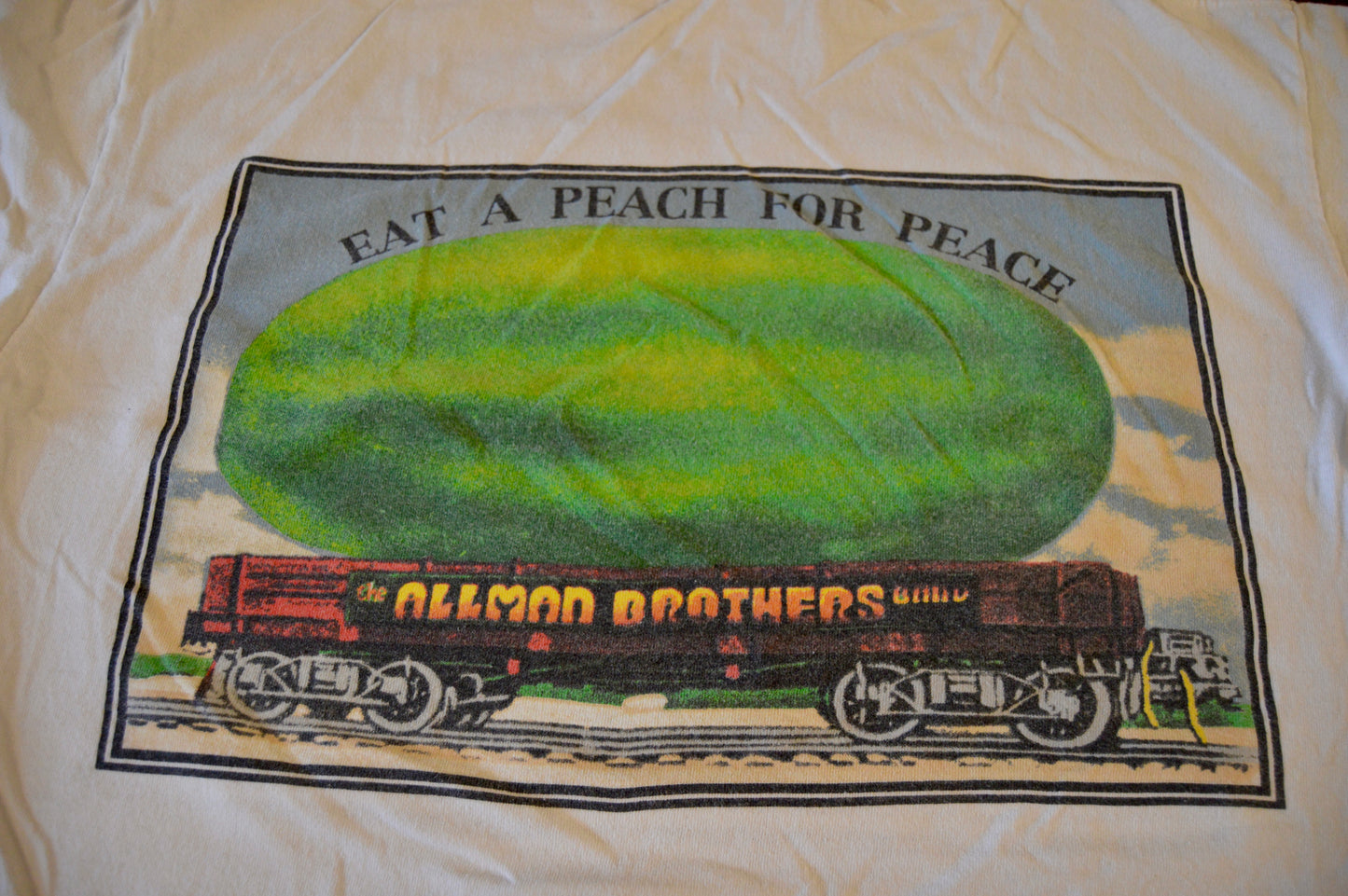 Vintage Allman Brother’s eat a Peach for Peace tee