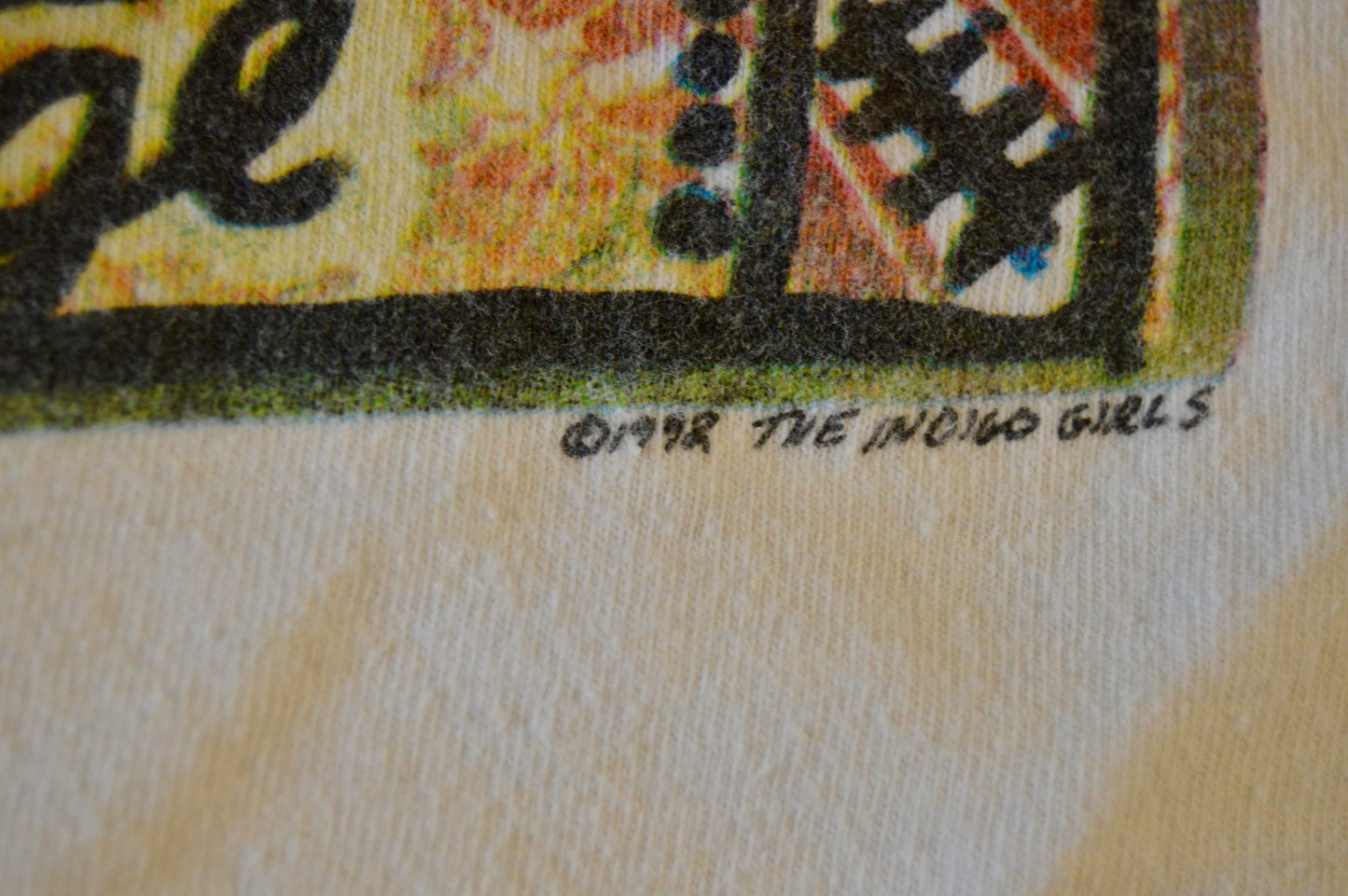 ‘92 Indigo girls tee